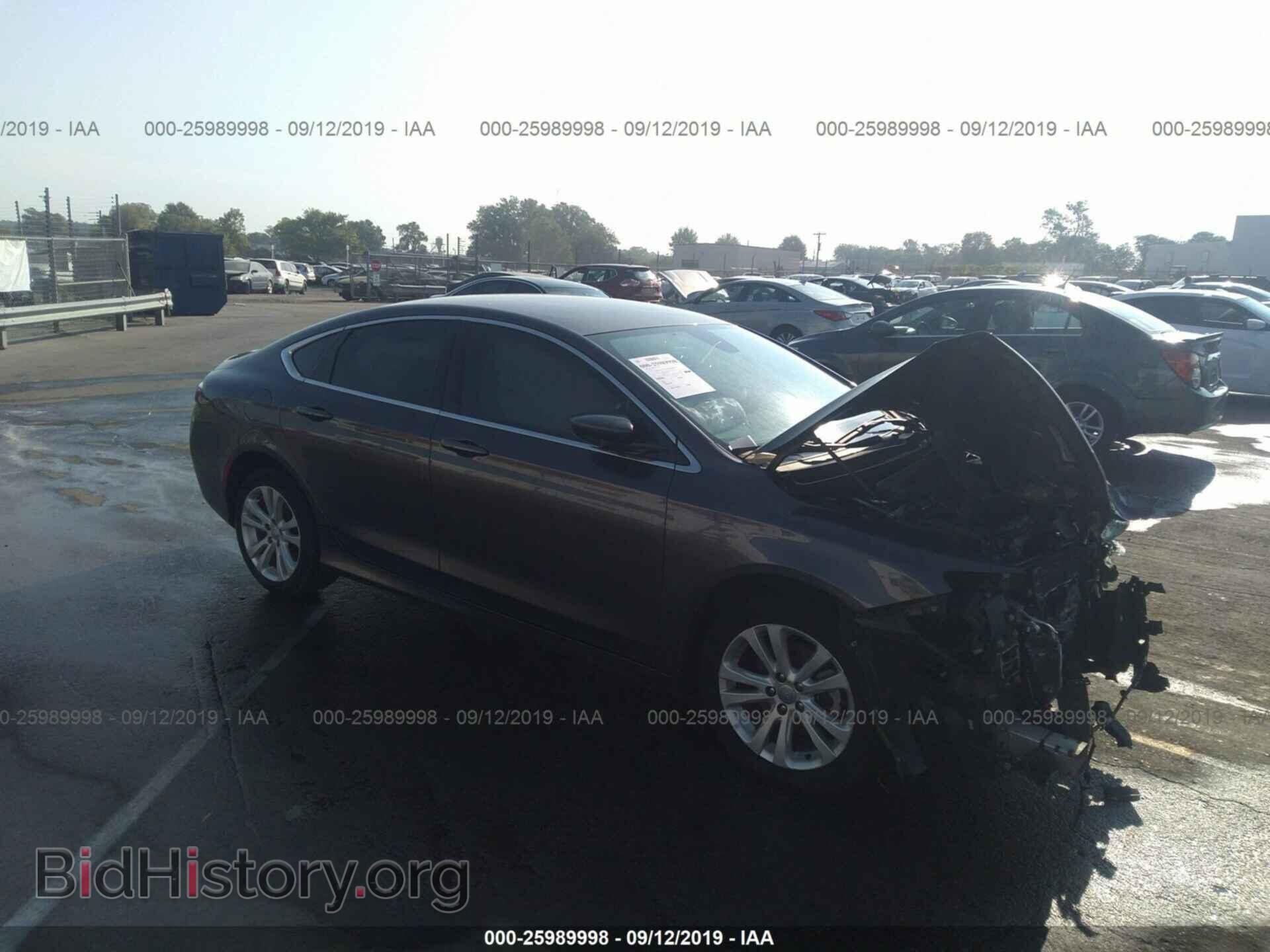 Photo 1C3CCCAB8FN714707 - CHRYSLER 200 2015