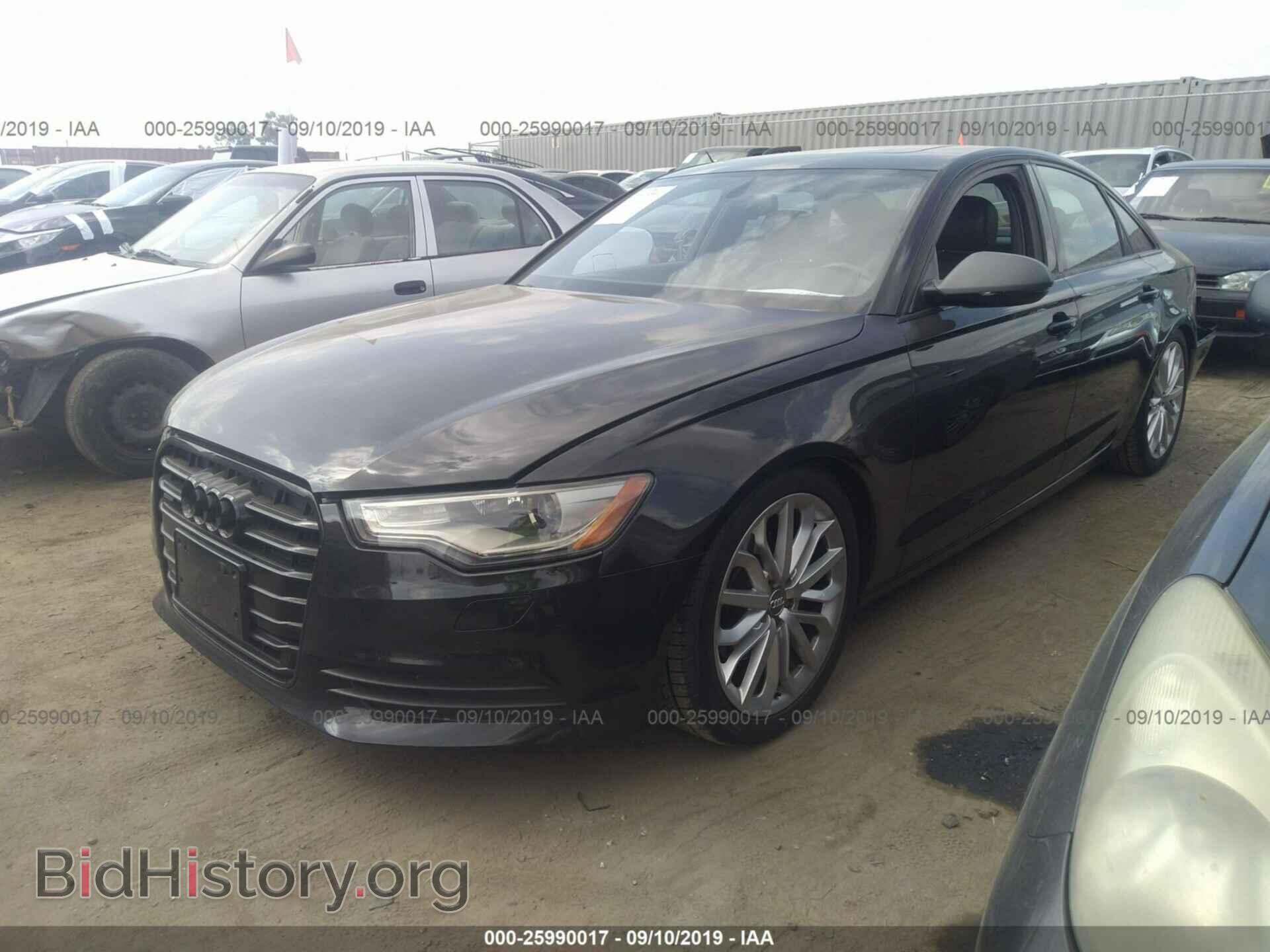 2013 AUDI A6 - VIN: WAUGFAFC7DN148740 - Photo 2