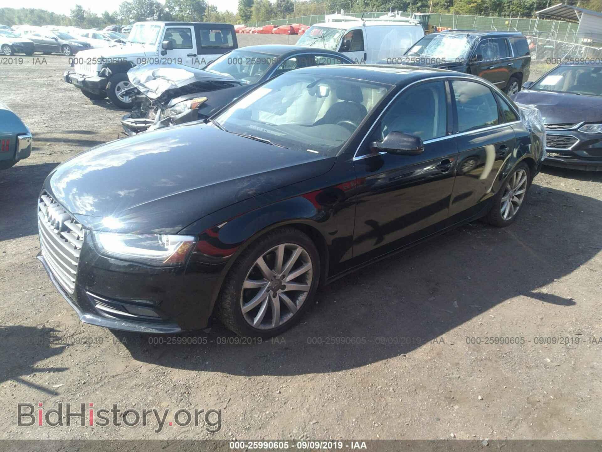 2013 AUDI A4 - VIN: WAUFFAFL0DN024742 - Photo 2