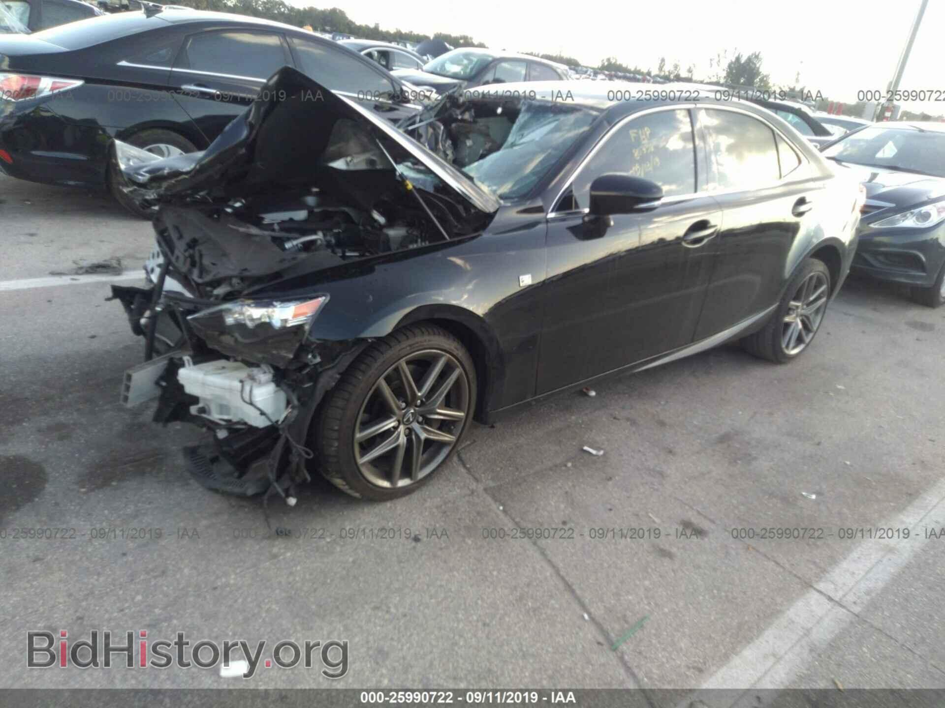 2016 LEXUS IS - VIN: JTHBA1D25G5014155 - Фото 2