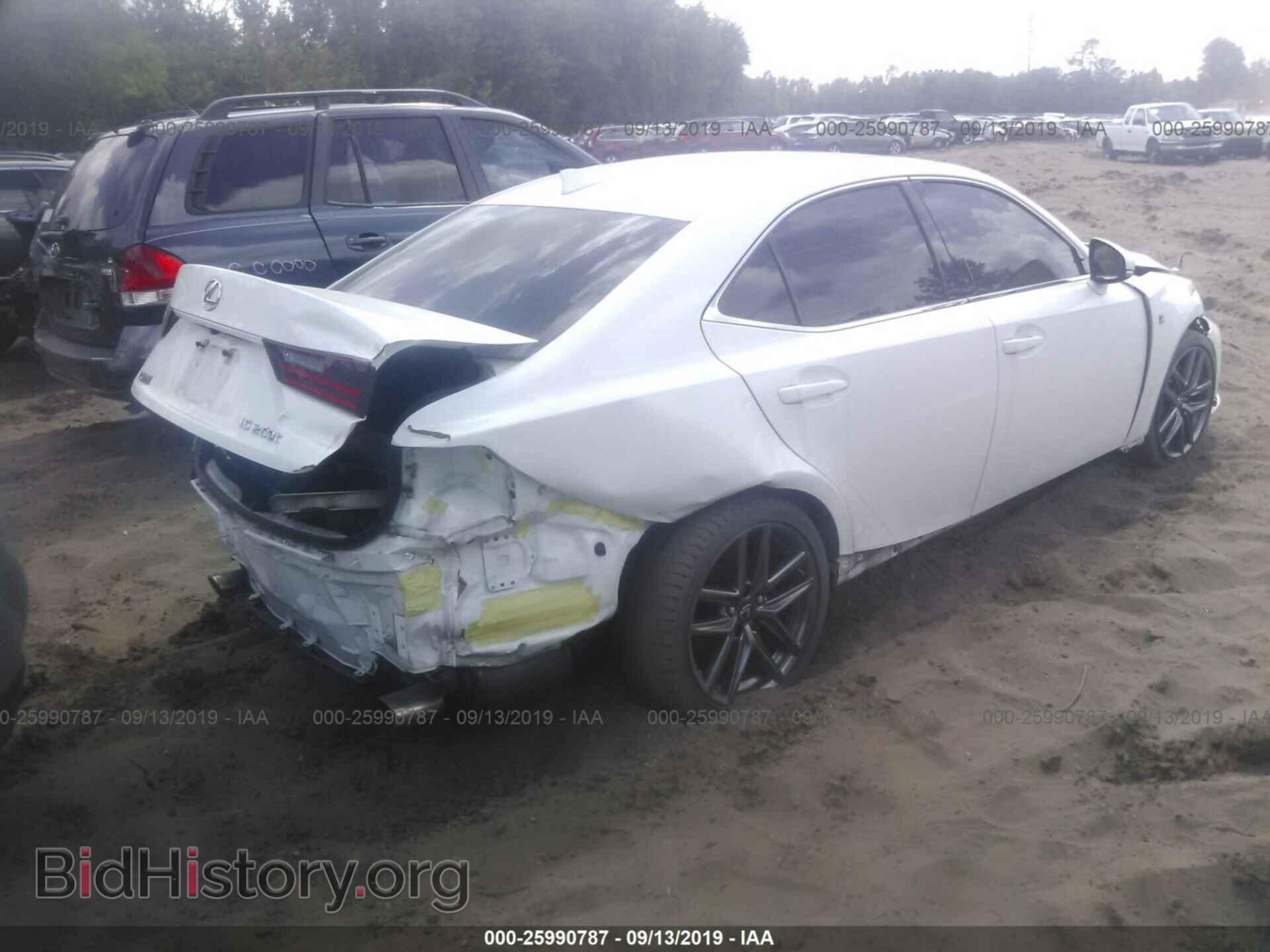2016 LEXUS IS - VIN: JTHBA1D26G5002144 - Фото 4