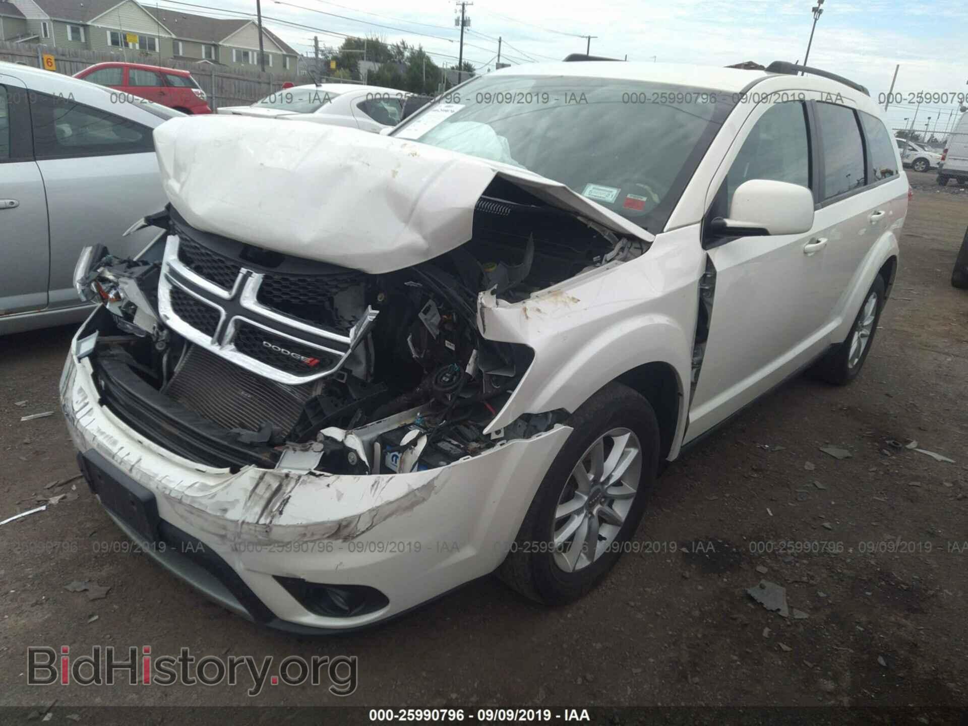 2014 DODGE JOURNEY - VIN: 3C4PDCBB0ET133189 - Фото 2