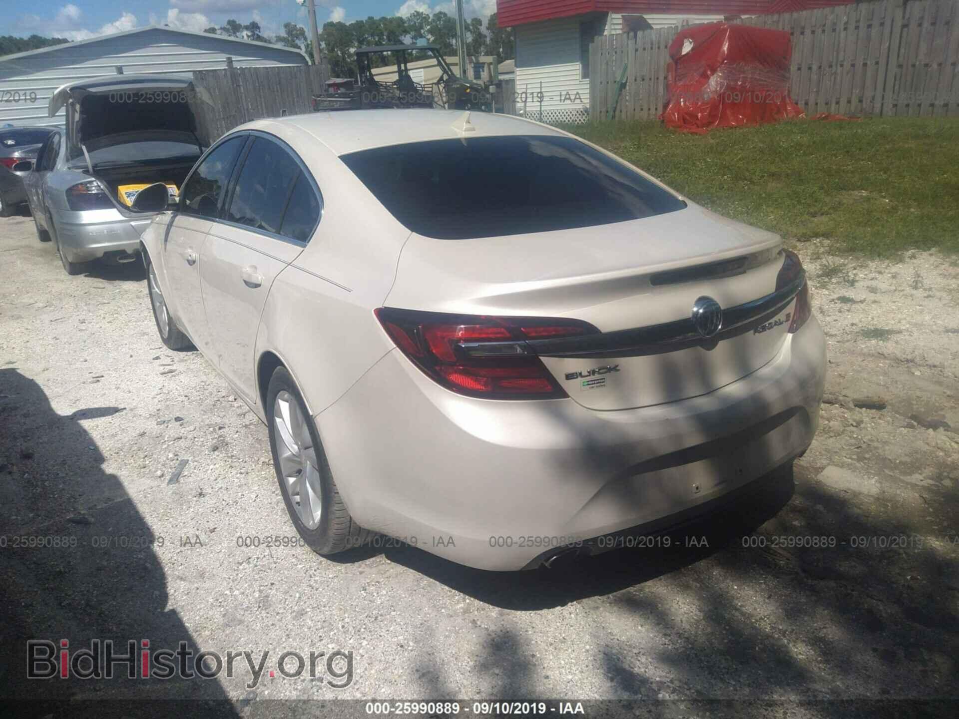 2014 BUICK REGAL - VIN: 2G4GK5EX2E9289452 - Фото 3