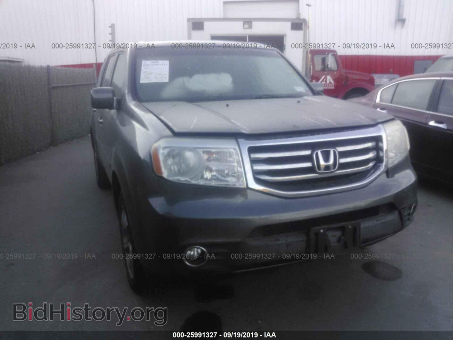 Photo 5FNYF3H42CB016670 - HONDA PILOT 2012