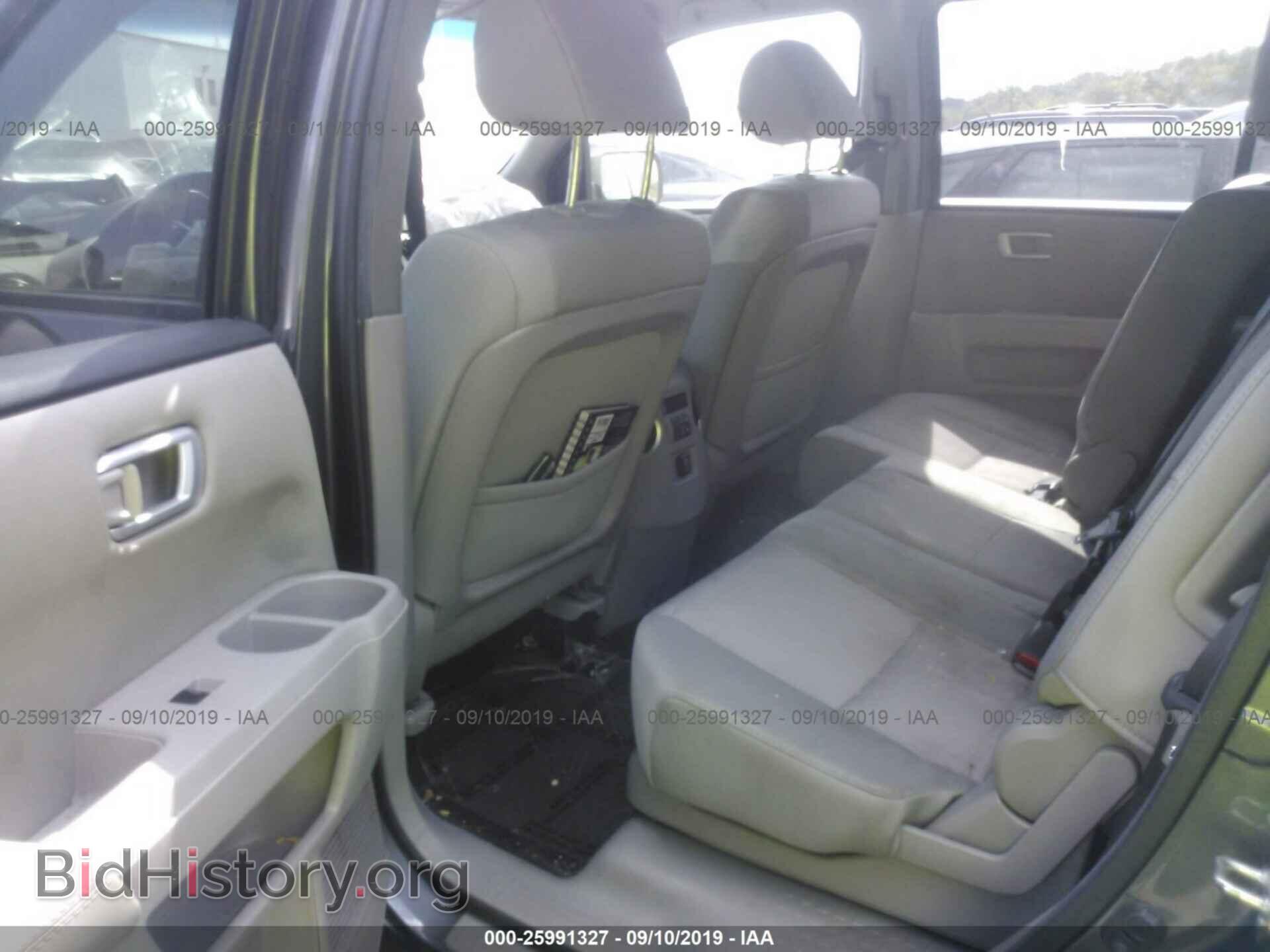 2012 HONDA PILOT - VIN: 5FNYF3H42CB016670 - Photo 8