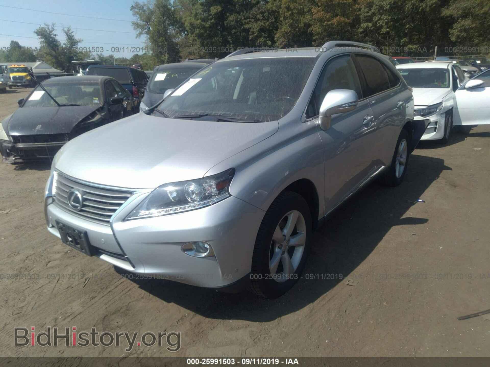 2014 LEXUS RX - VIN: 2T2BK1BA4EC251594 - Фото 2
