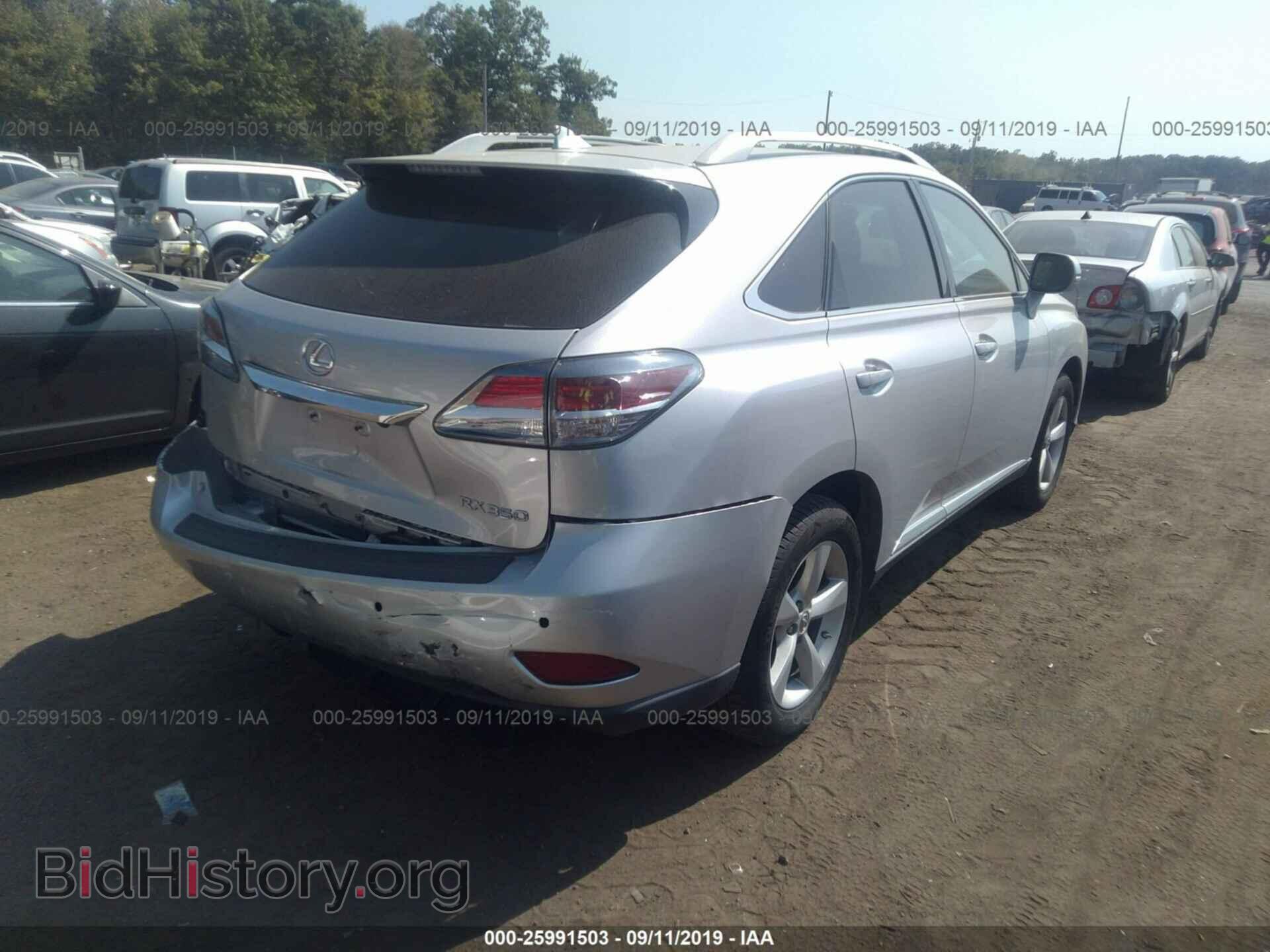 2014 LEXUS RX - VIN: 2T2BK1BA4EC251594 - Фото 4