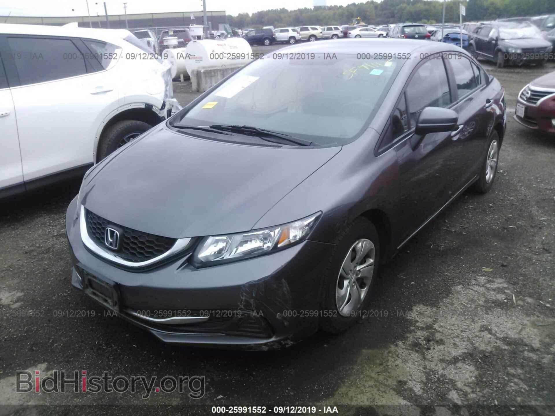 2014 HONDA CIVIC - VIN: 19XFB2F58EE032728 - Фото 2
