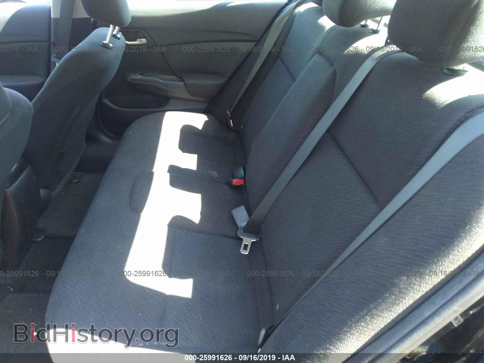 2013 HONDA CIVIC - VIN: 19XFB2F54DE229670 - Фото 8