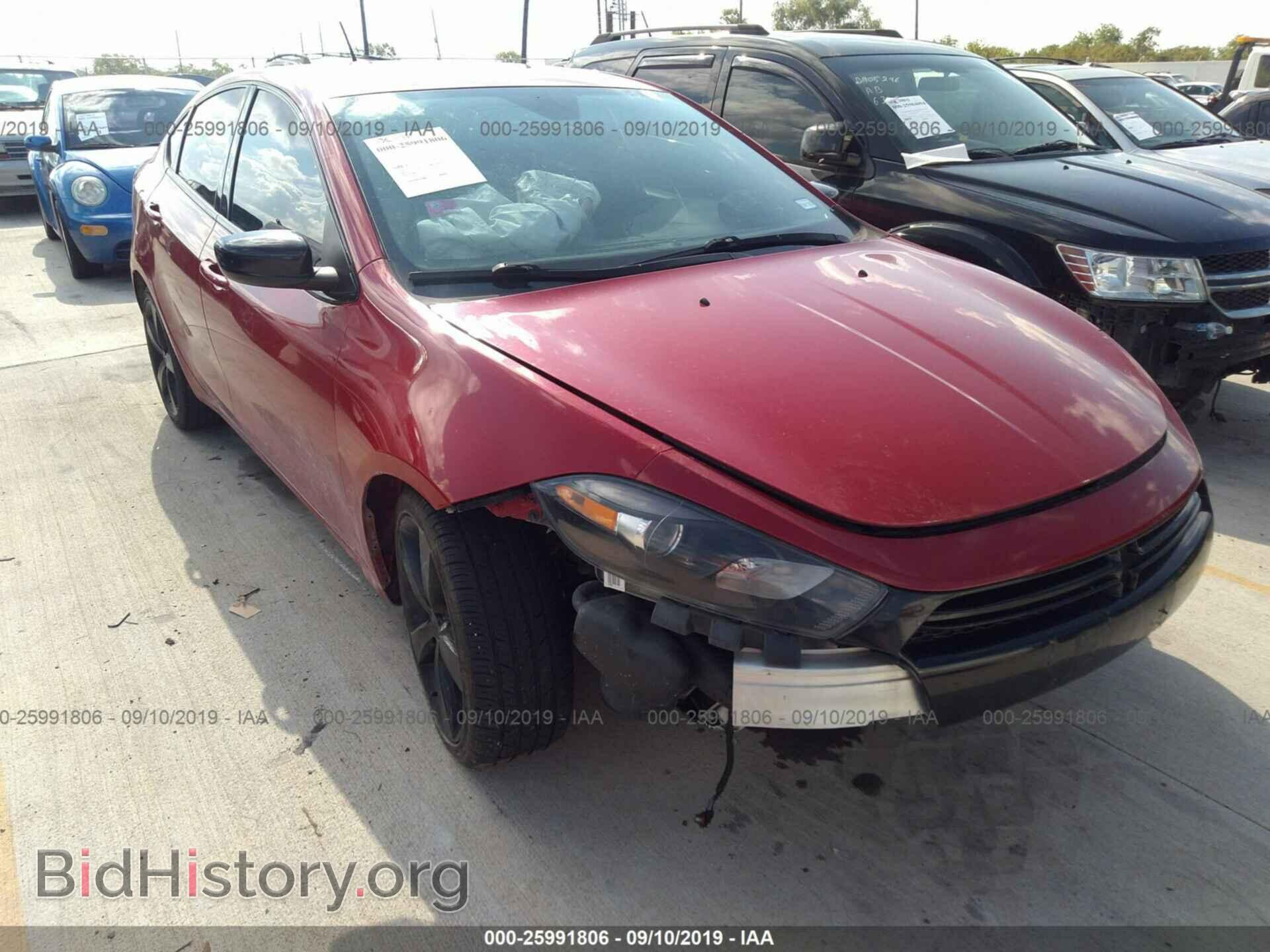 Фотография 1C3CDFBB5FD403156 - DODGE DART 2015