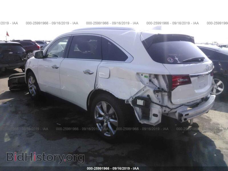 2014 Acura MDX (VIN 5FRYD3H89EB001030) — фото 3 из 10