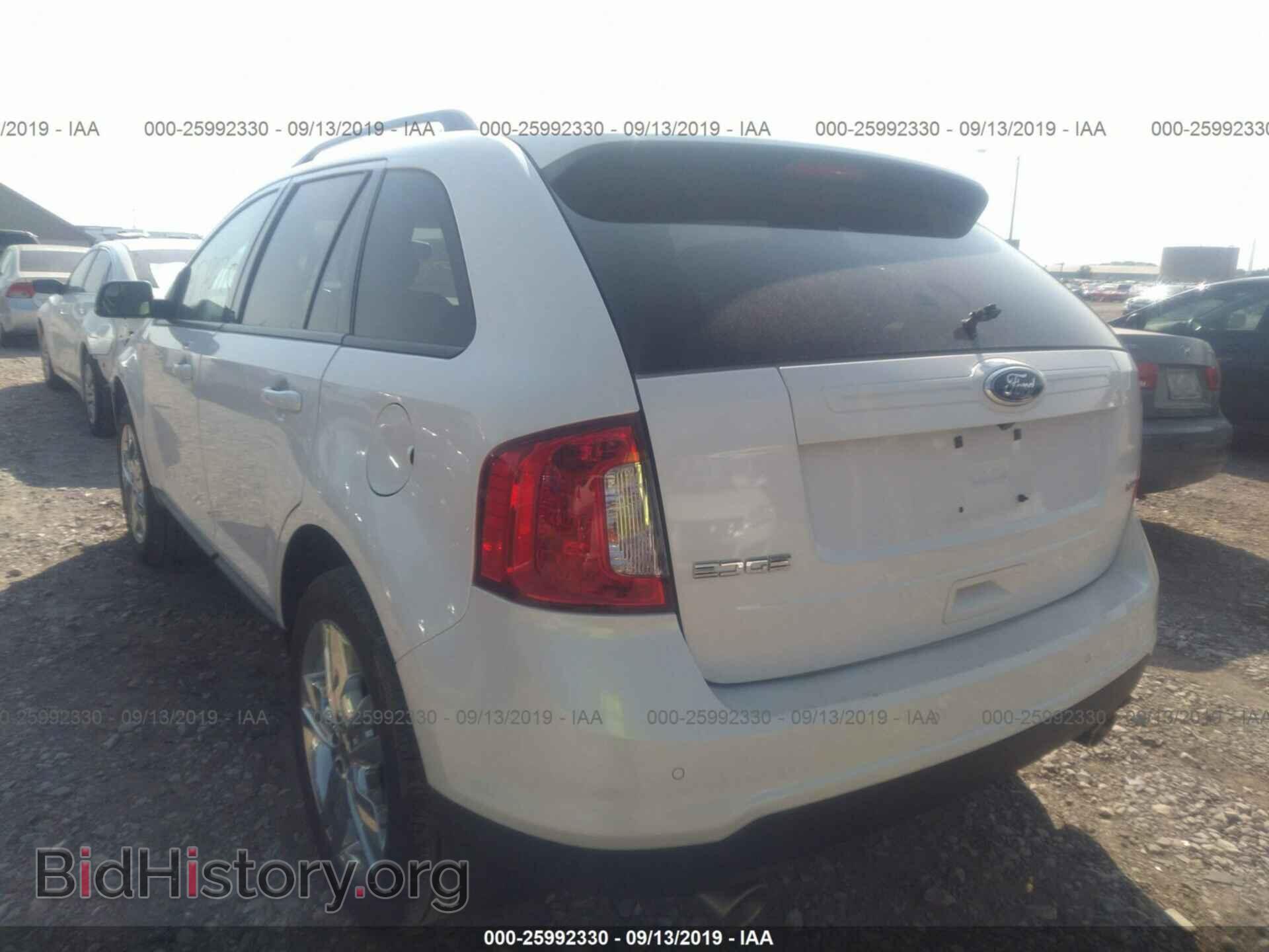 2013 FORD EDGE - VIN: 2FMDK3JCXDBA67596 - Фото 3