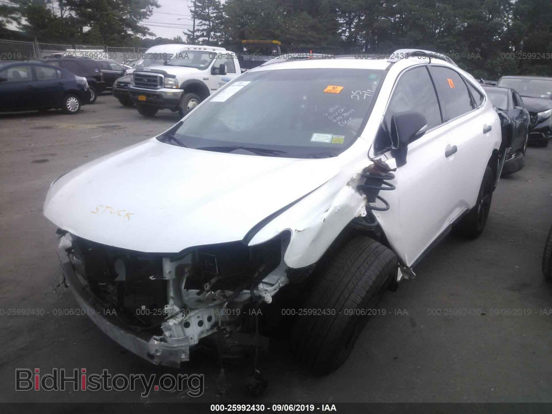 2011 LEXUS RX - VIN: 2T2BK1BA5BC099952 - Фото 2