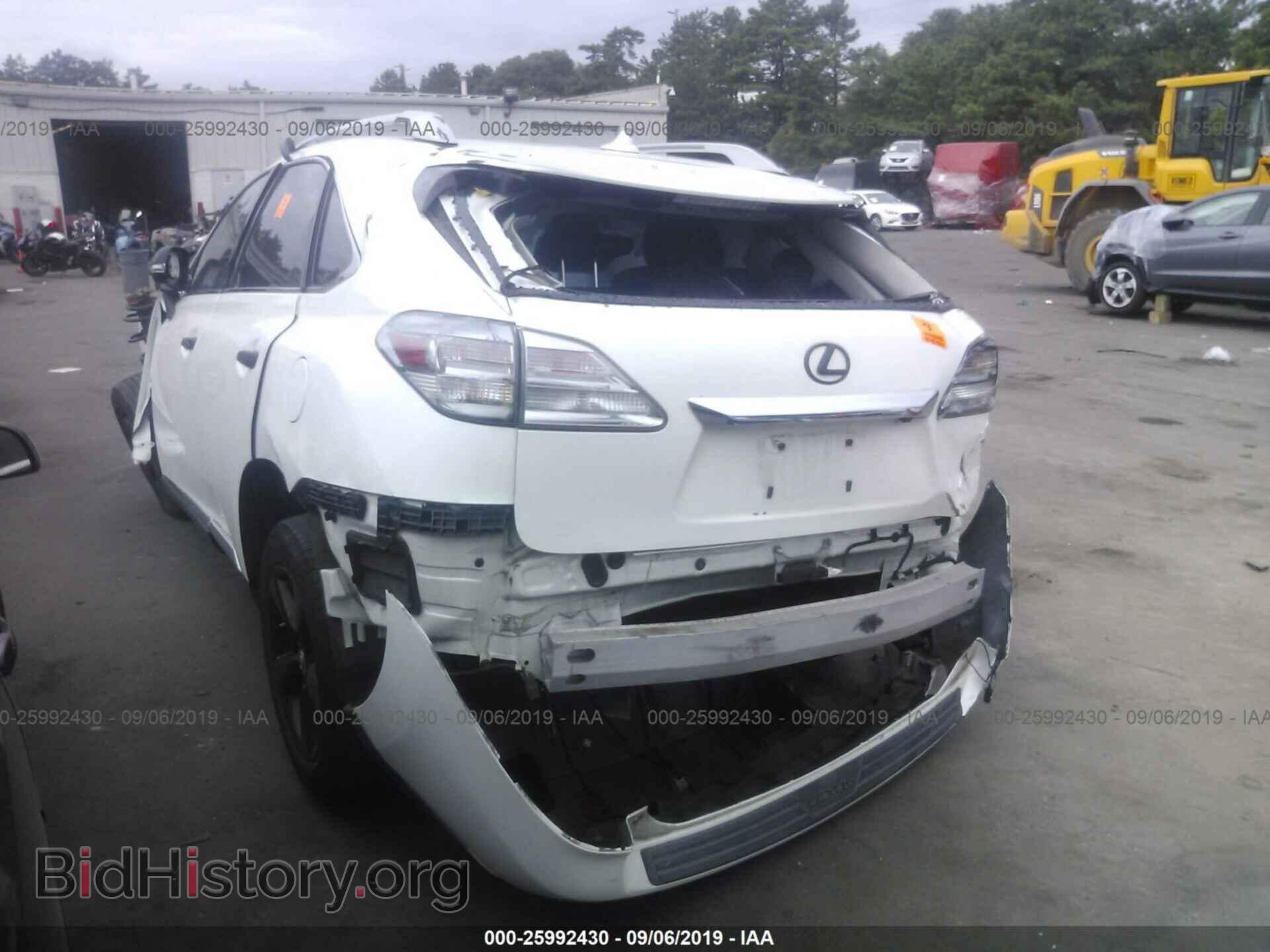 2011 LEXUS RX - VIN: 2T2BK1BA5BC099952 - Фото 3