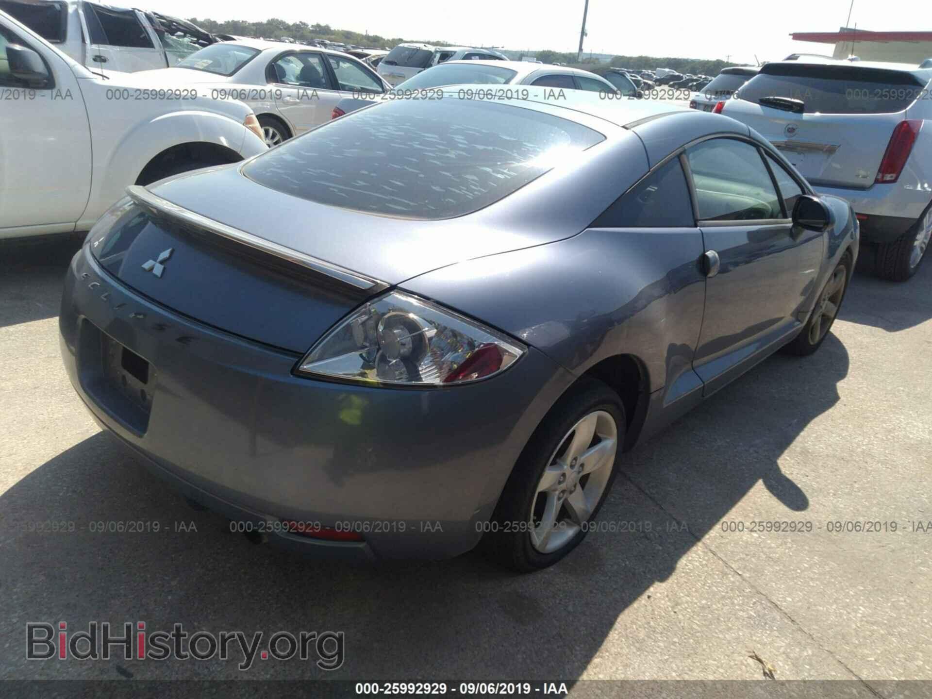 2008 MITSUBISHI ECLIPSE - VIN: 4A3AK24FX8E006585 - Фото 4