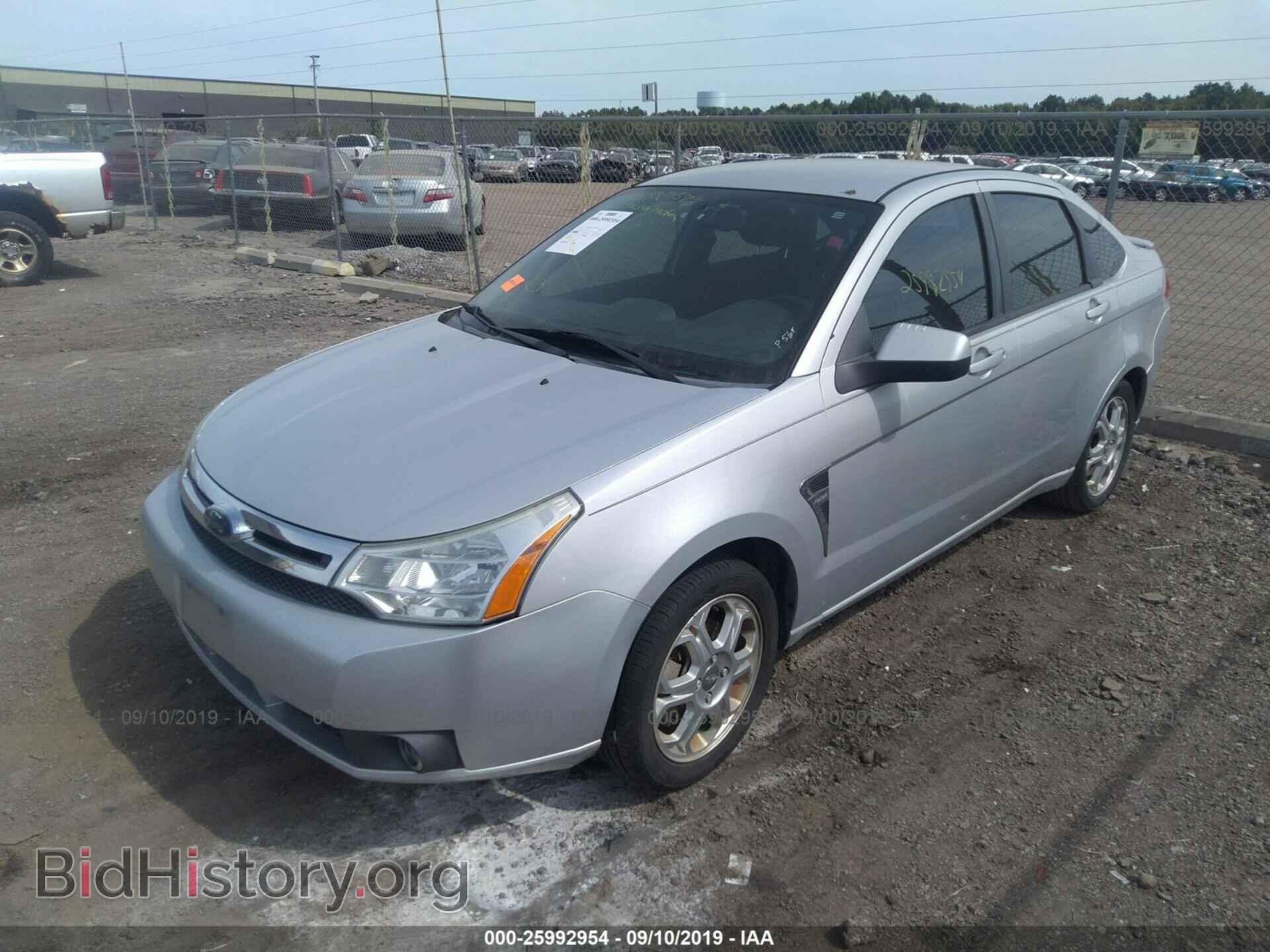 2008 FORD FOCUS - VIN: 1FAHP35N68W147443 - Фото 2