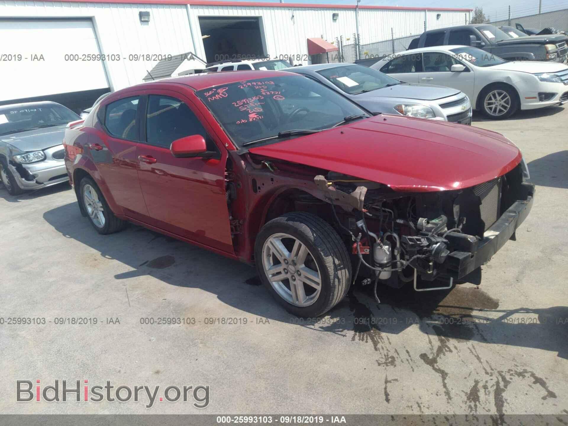 Photo 1C3CDZCB5DN547992 - DODGE AVENGER 2013