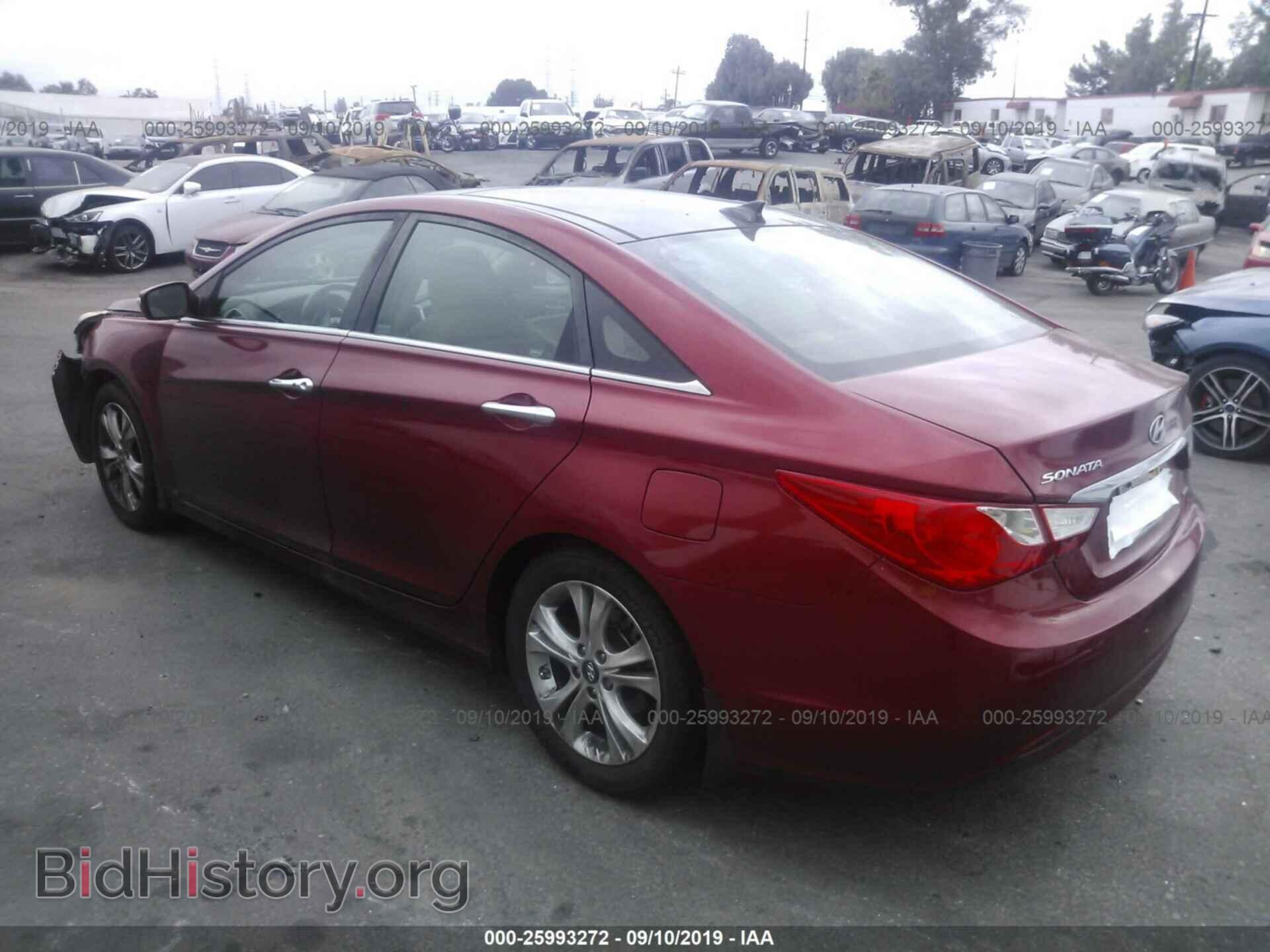 2012 HYUNDAI SONATA - VIN: 5NPEC4AC6CH486737 - Фото 3
