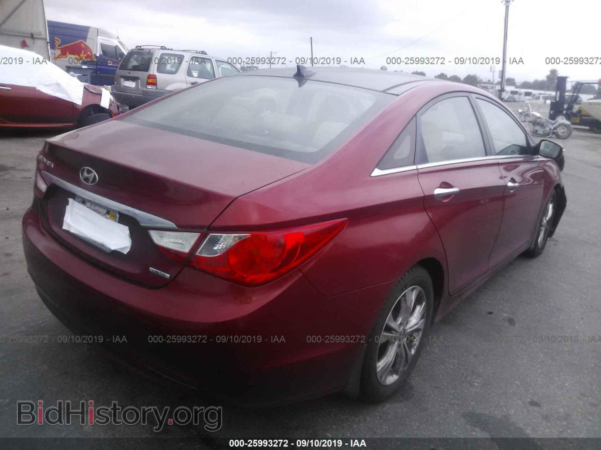 2012 HYUNDAI SONATA - VIN: 5NPEC4AC6CH486737 - Фото 4