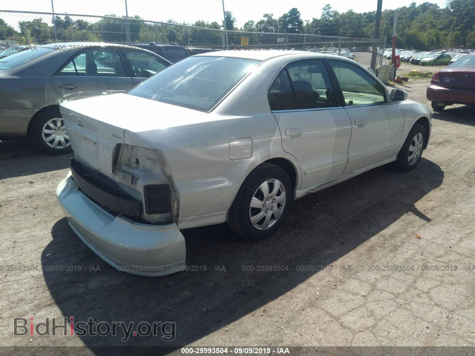 2002 MITSUBISHI GALANT - VIN: 4A3AA46G32E067630 - Фото 4