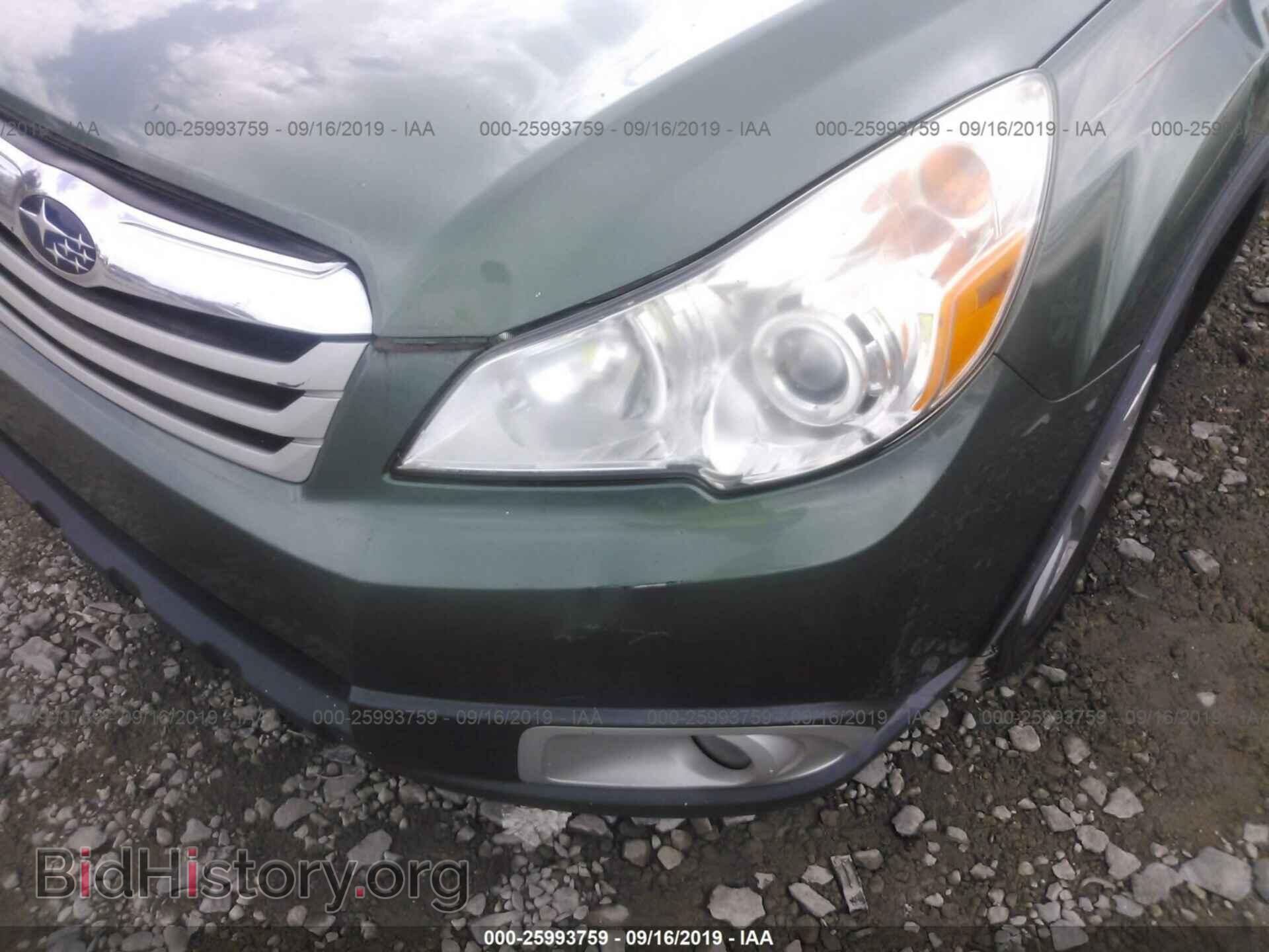 2011 SUBARU OUTBACK - VIN: 4S4BRBCC5B3421435 - Фото 6