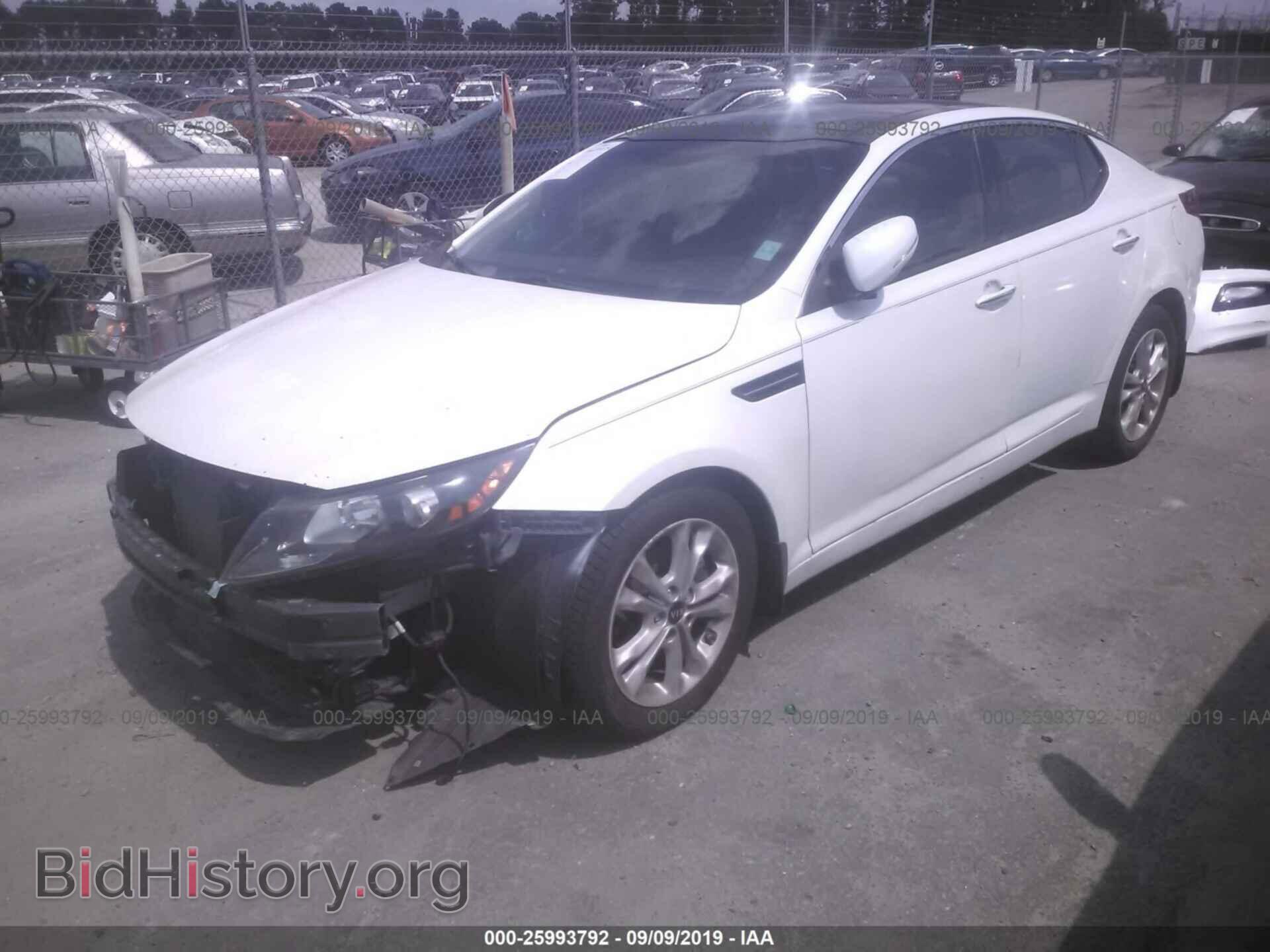 2011 KIA OPTIMA - VIN: KNAGN4A77B5110033 - Фото 2