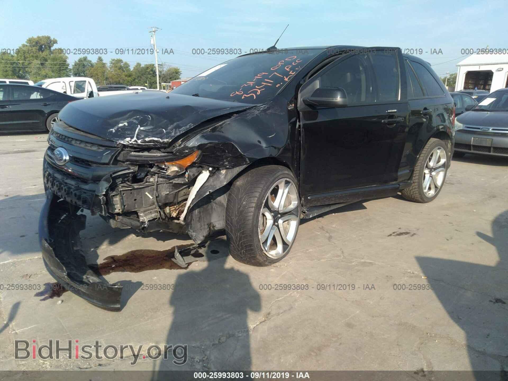 2011 FORD EDGE - VIN: 2FMDK4AK2BBB32130 - Фото 2