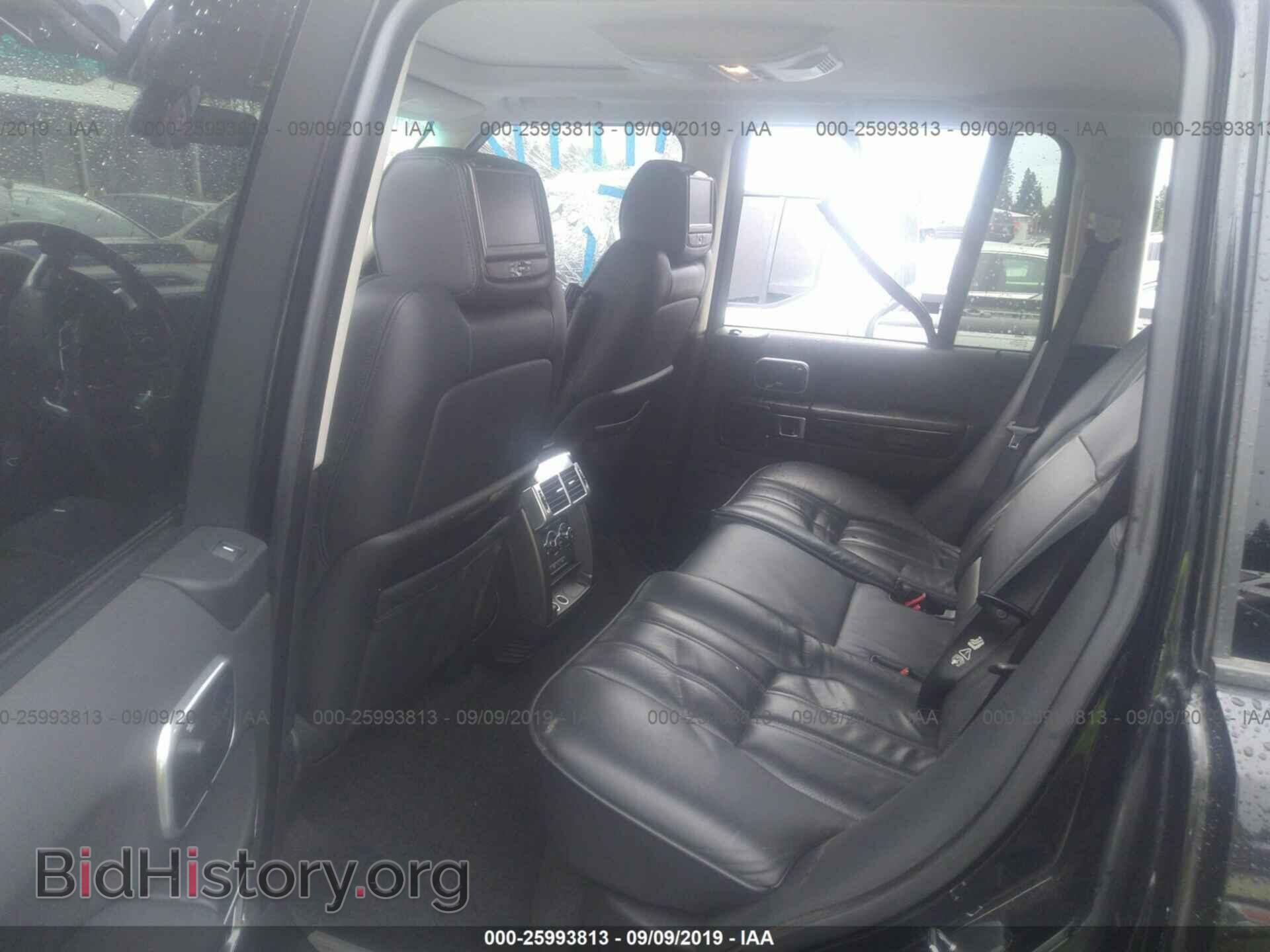 2011 LAND ROVER RANGE ROVER - VIN: SALMF1E47BA349034 - Фото 8