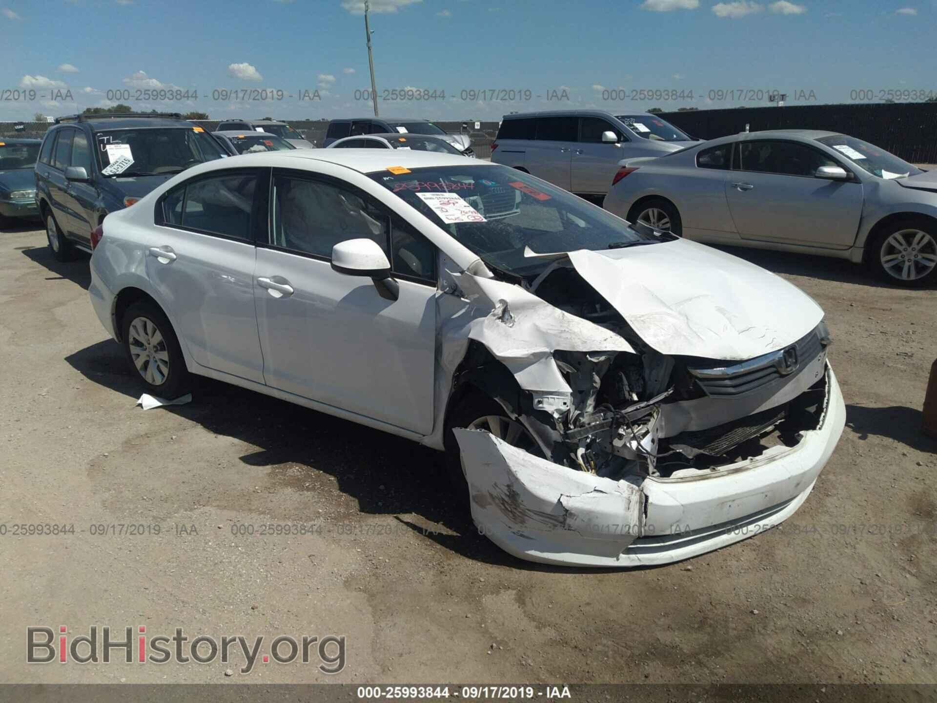 Photo 2HGFB2F55CH522482 - HONDA CIVIC 2012