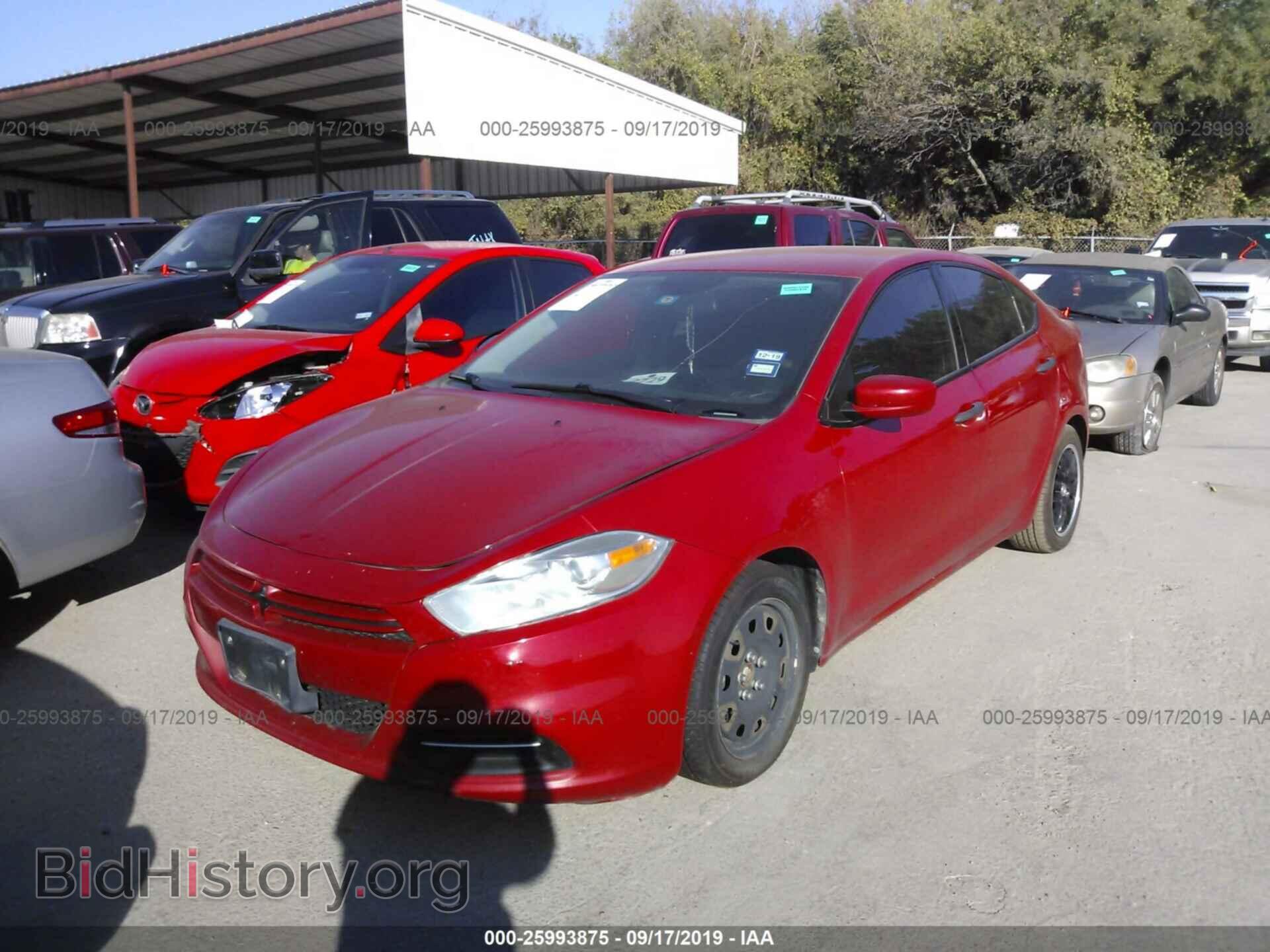 2013 DODGE DART - VIN: 1C3CDFAA9DD178410 - Фото 2