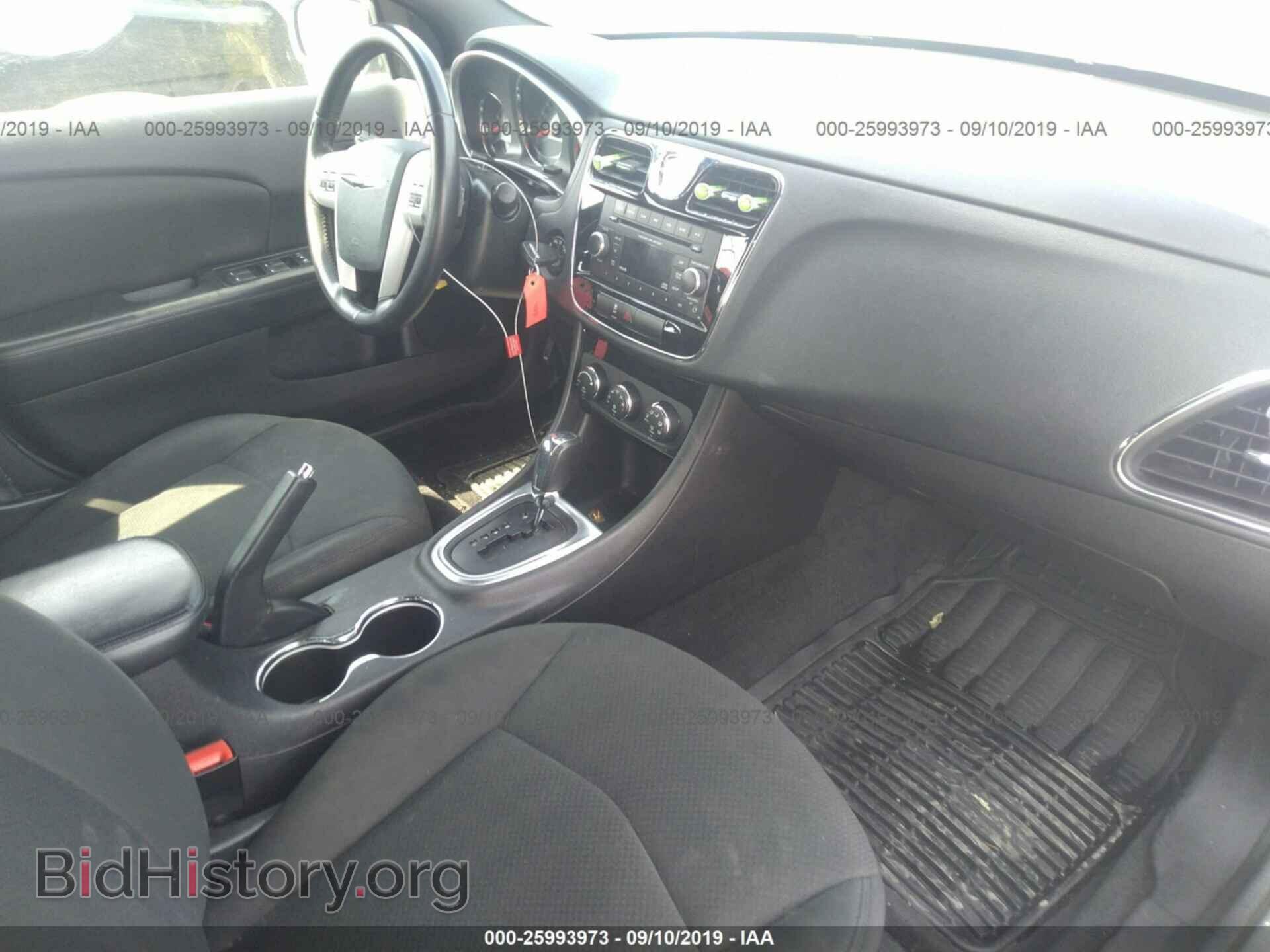 2012 CHRYSLER 200 - VIN: 1C3CCBBB3CN134964 - Фото 5