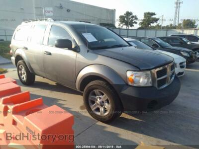 2008 Dodge DURANGO SXT, gray — VIN 1D8HD38N78F118307, IAAI