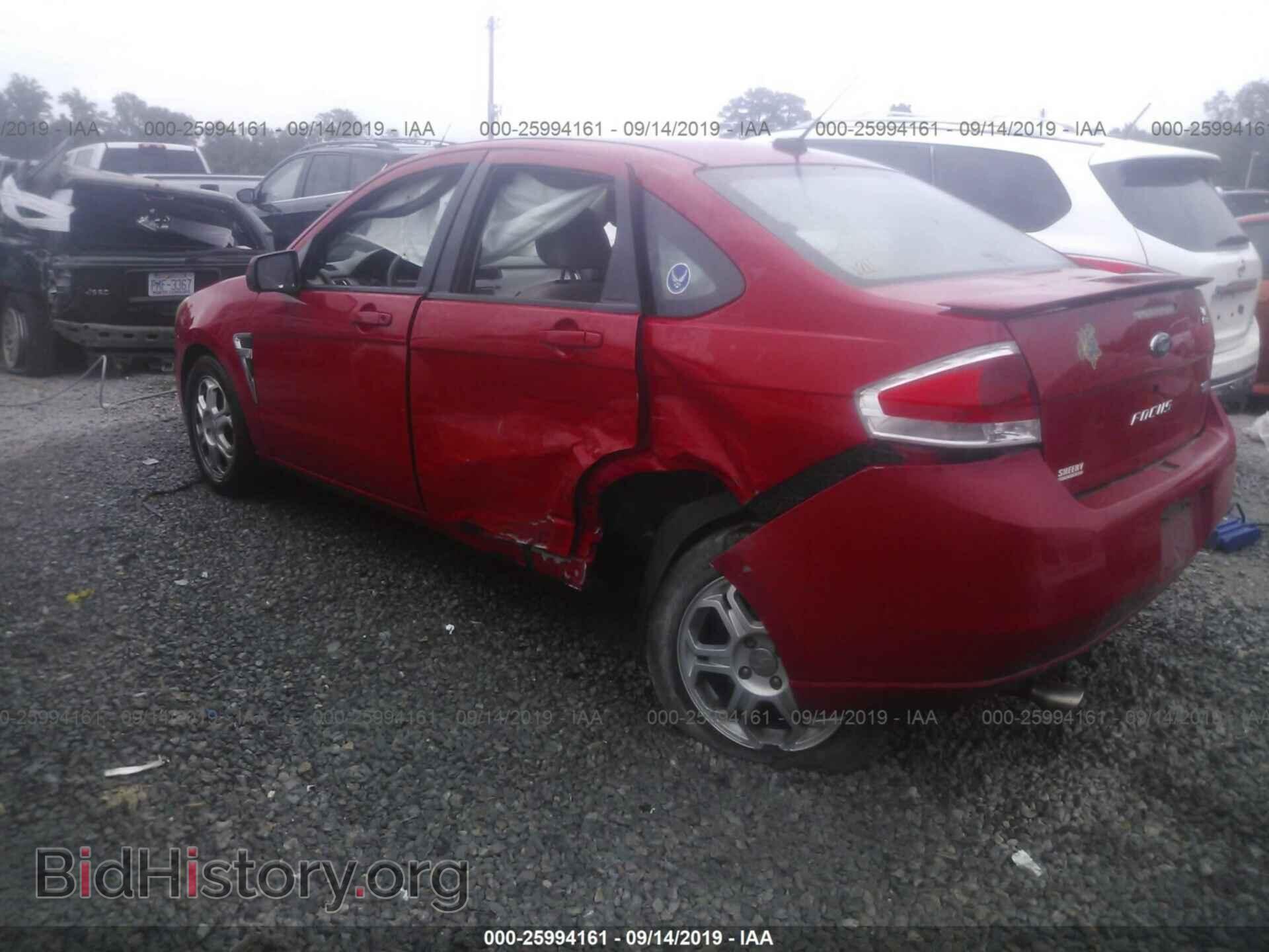 2008 FORD FOCUS - VIN: 1FAHP35N98W121404 - Фото 3