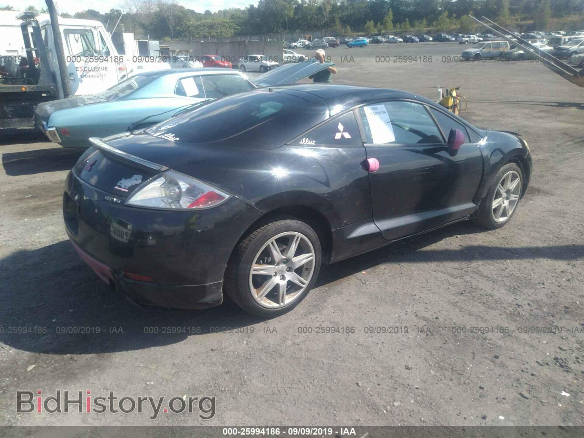 2007 MITSUBISHI ECLIPSE - VIN: 4A3AK34T27E001567 - Фото 4