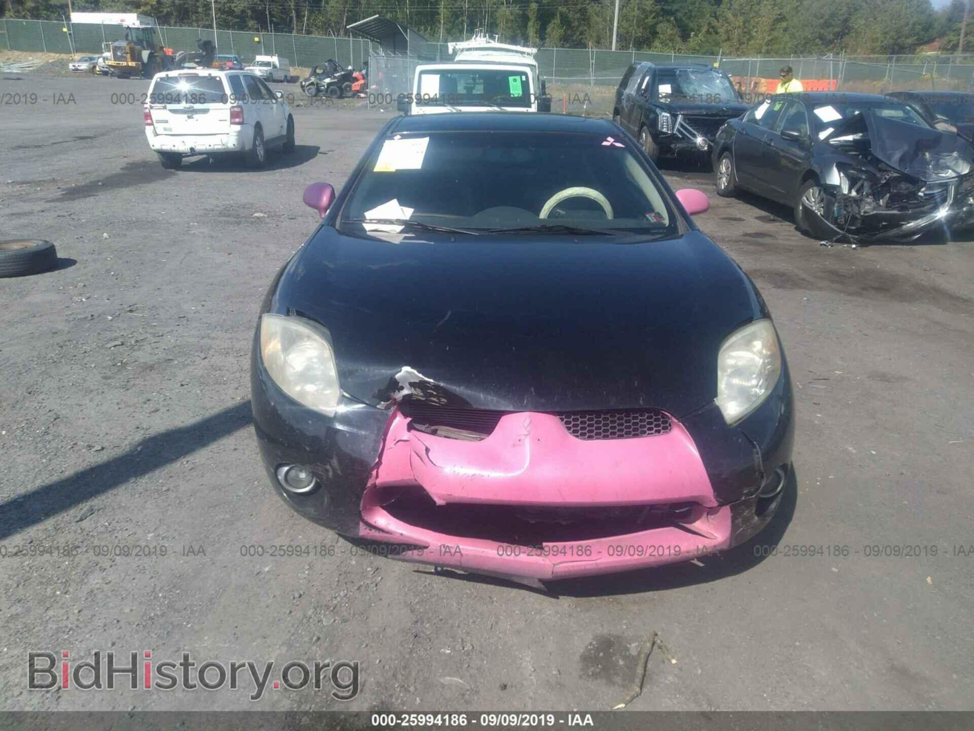 2007 MITSUBISHI ECLIPSE - VIN: 4A3AK34T27E001567 - Фото 6