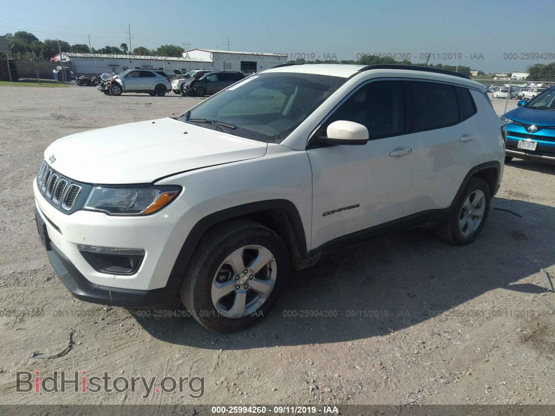 2019 JEEP COMPASS - VIN: 3C4NJDBB0KT595334 - Фото 2