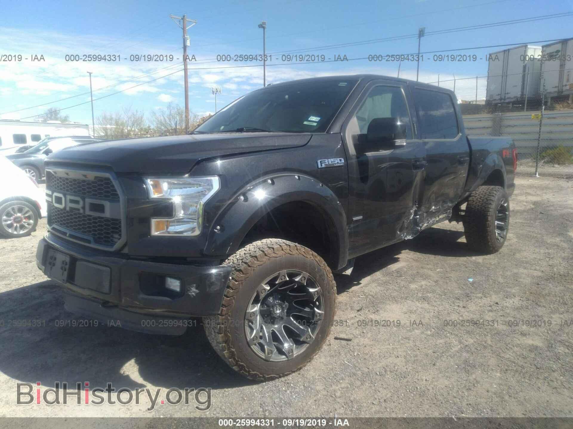 2015 FORD F150 - VIN: 1FTEW1EP9FKE37668 - Фото 2