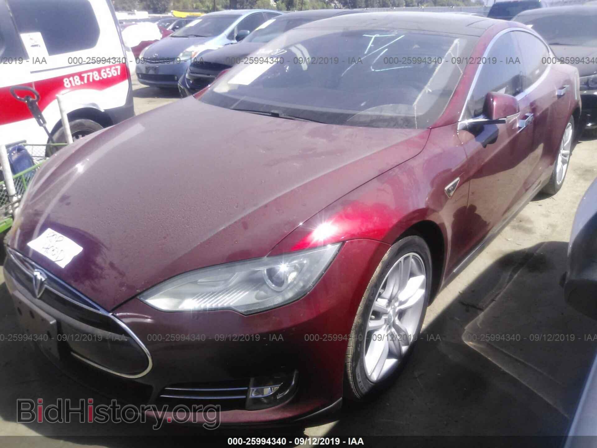 2012 TESLA MODEL S - VIN: 5YJSA1DP8CFS00567 - Photo 2