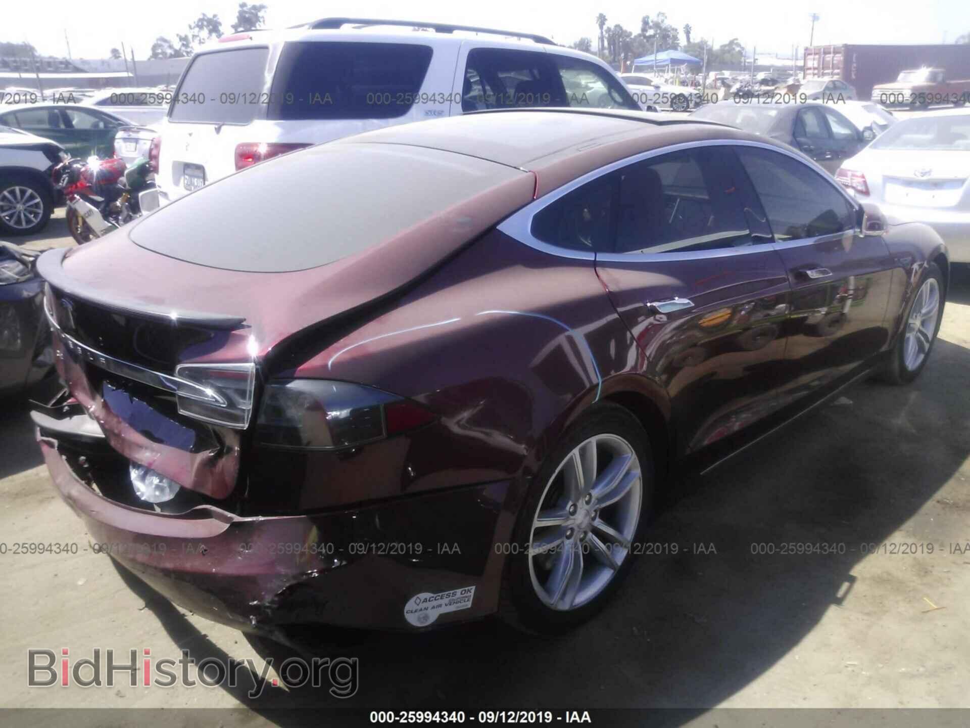 2012 TESLA MODEL S - VIN: 5YJSA1DP8CFS00567 - Photo 4