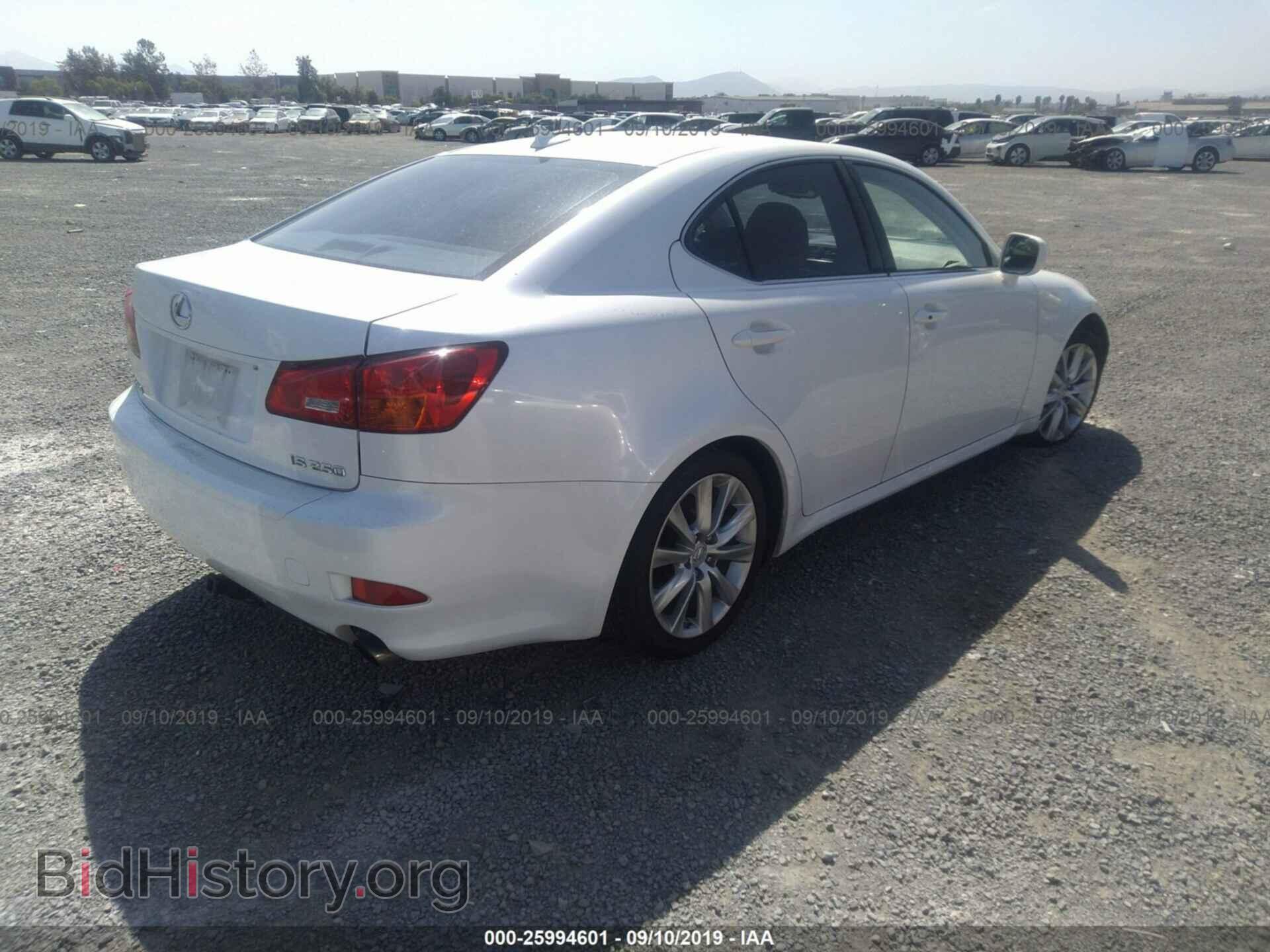 2008 LEXUS IS - VIN: JTHBK262985072867 - Фото 4