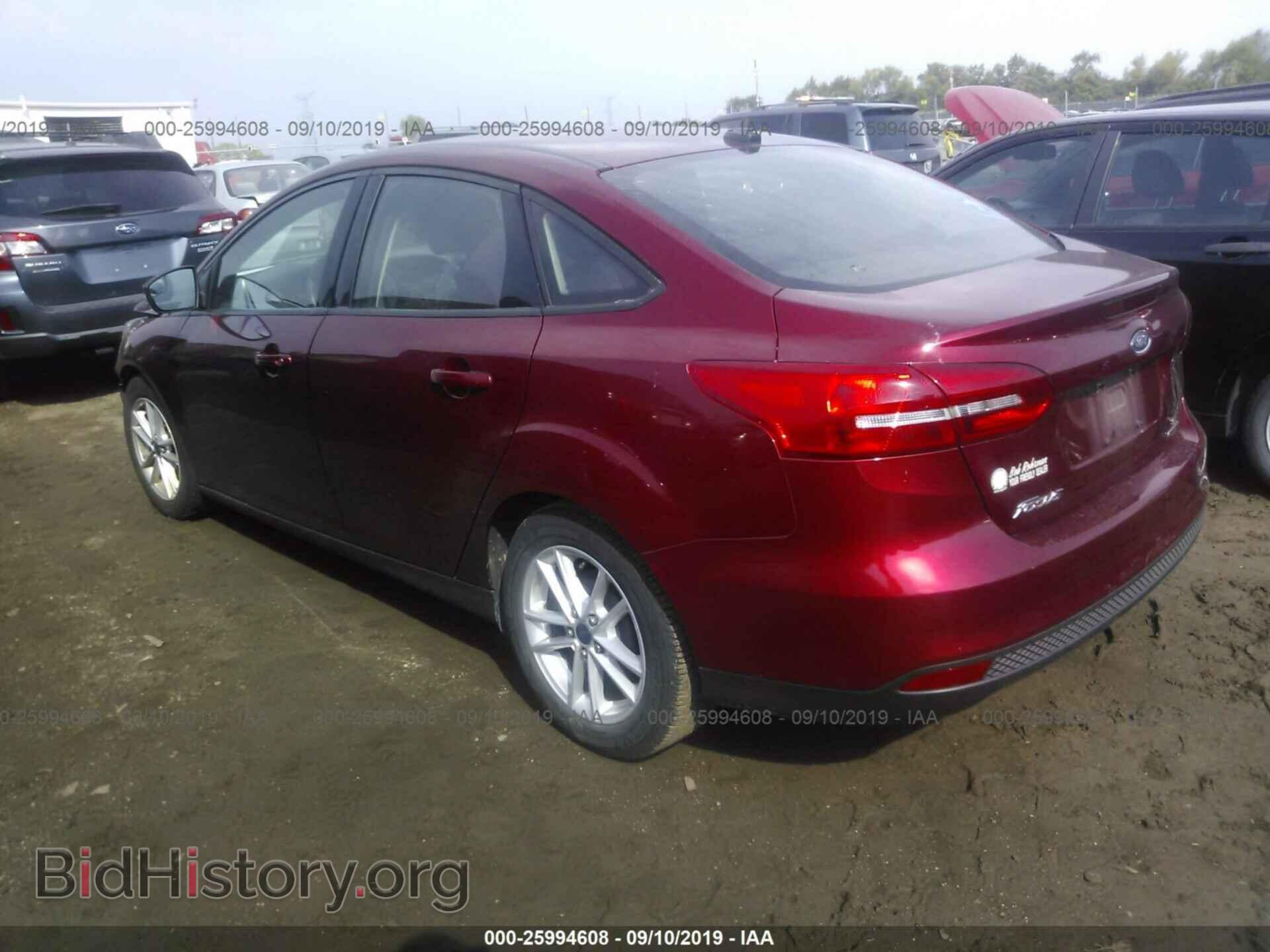 2015 FORD FOCUS - VIN: 1FADP3F29FL205532 - Фото 3