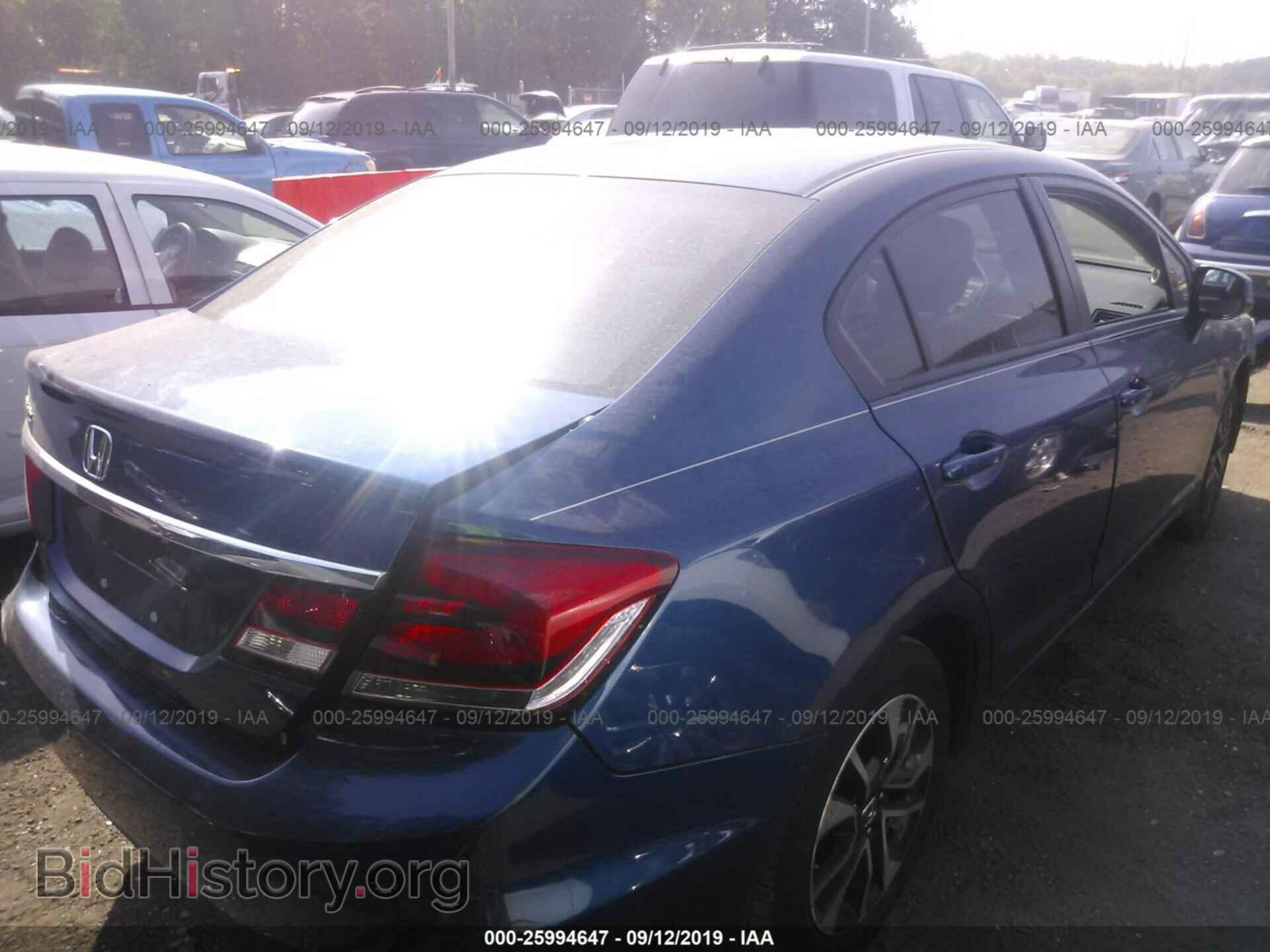 2013 HONDA CIVIC - VIN: 19XFB2F86DE272742 - Фото 4