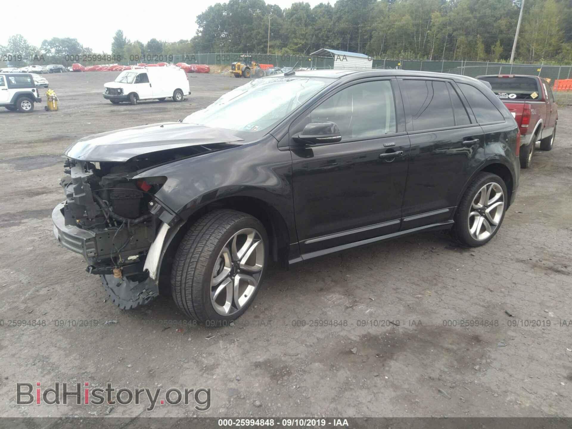 2014 FORD EDGE - VIN: 2FMDK4AK2EBA61337 - Фото 2
