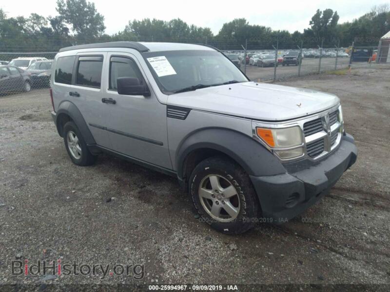 2007 Dodge NITRO SXT (VIN 1D8GT28K77W591086) — фото 1 из 10, IAAI, повреждение: двигатель