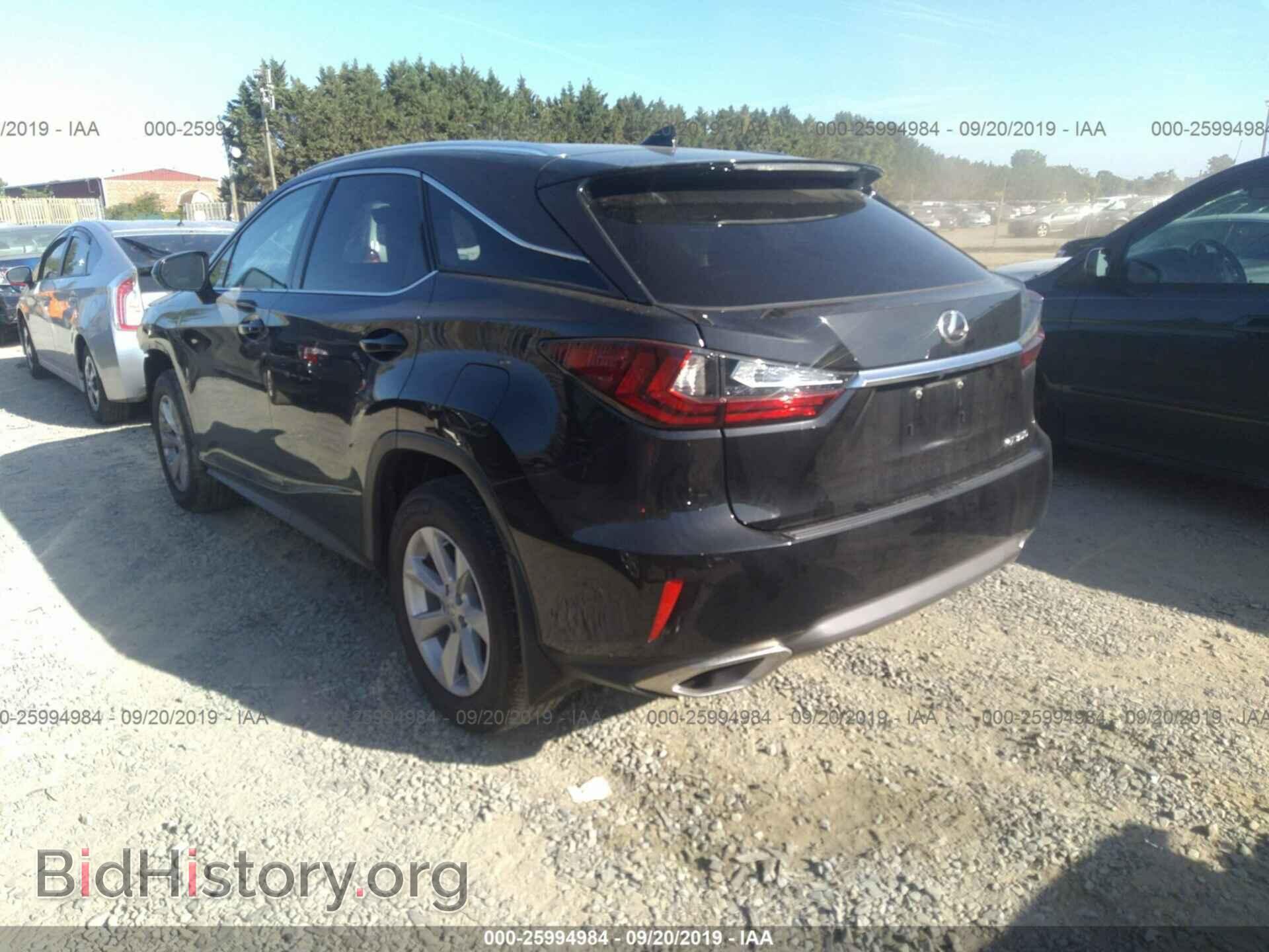 2016 LEXUS RX - VIN: 2T2BZMCA4GC013615 - Фото 3