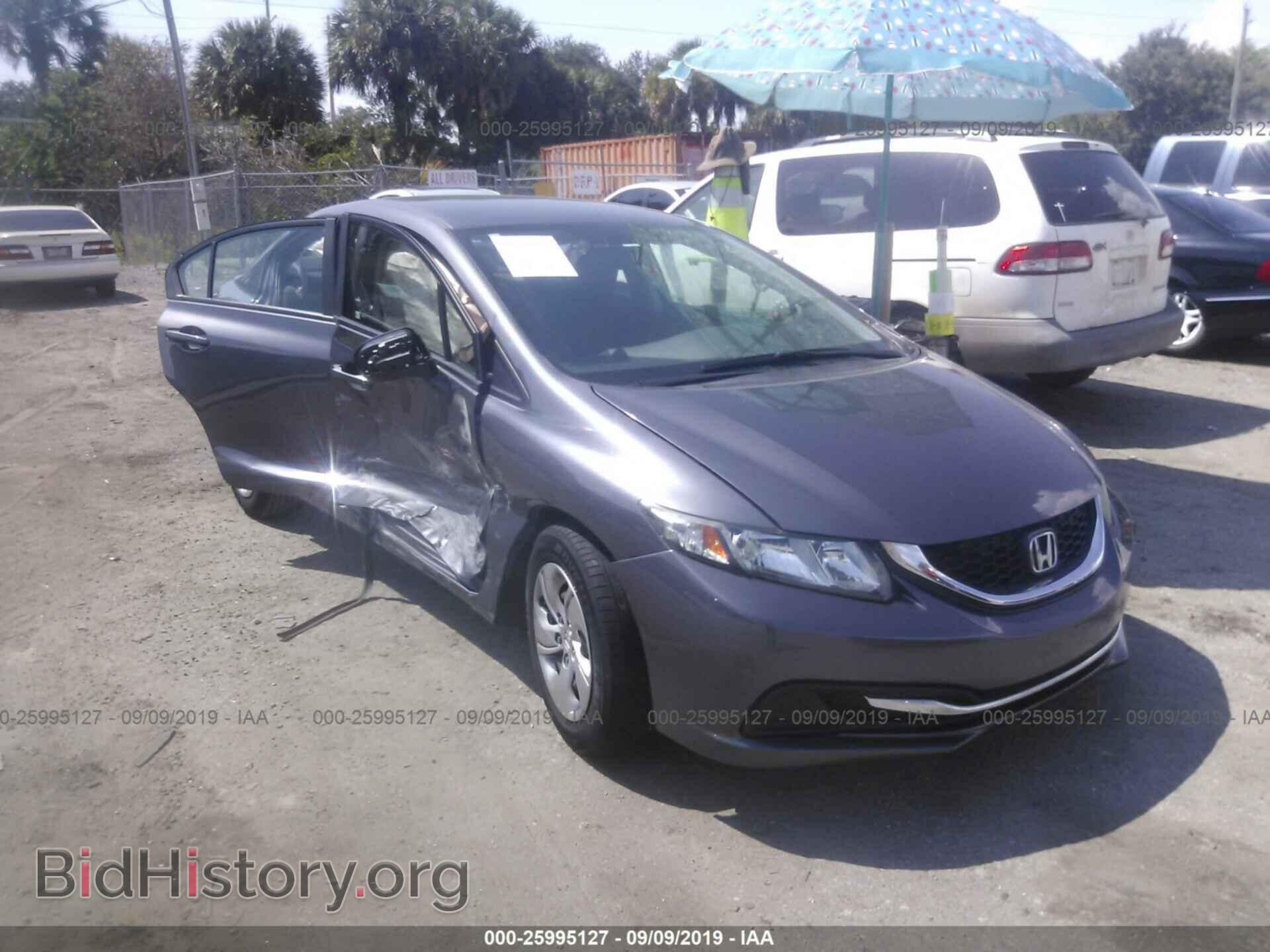 Фотография 19XFB2F53EE069492 - HONDA CIVIC 2014