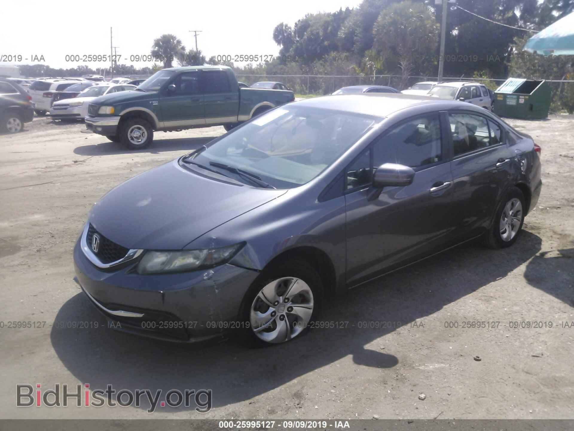2014 HONDA CIVIC - VIN: 19XFB2F53EE069492 - Photo 2