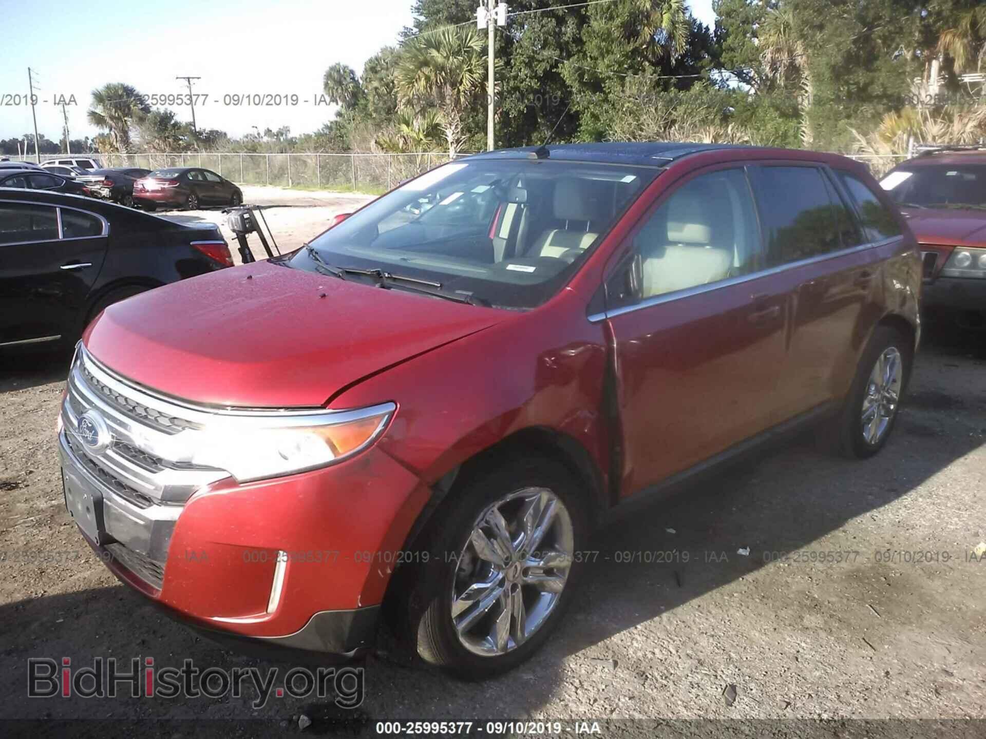 2011 FORD EDGE - VIN: 2FMDK3KC2BBA84050 - Фото 2