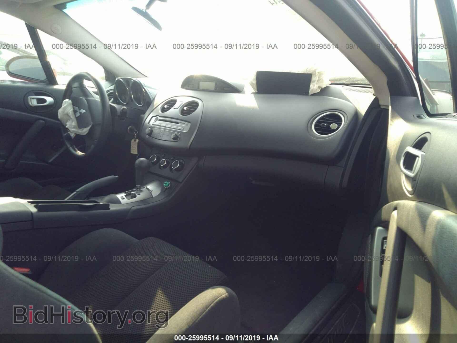 2007 MITSUBISHI ECLIPSE - VIN: 4A3AK34T27E062949 - Фото 5