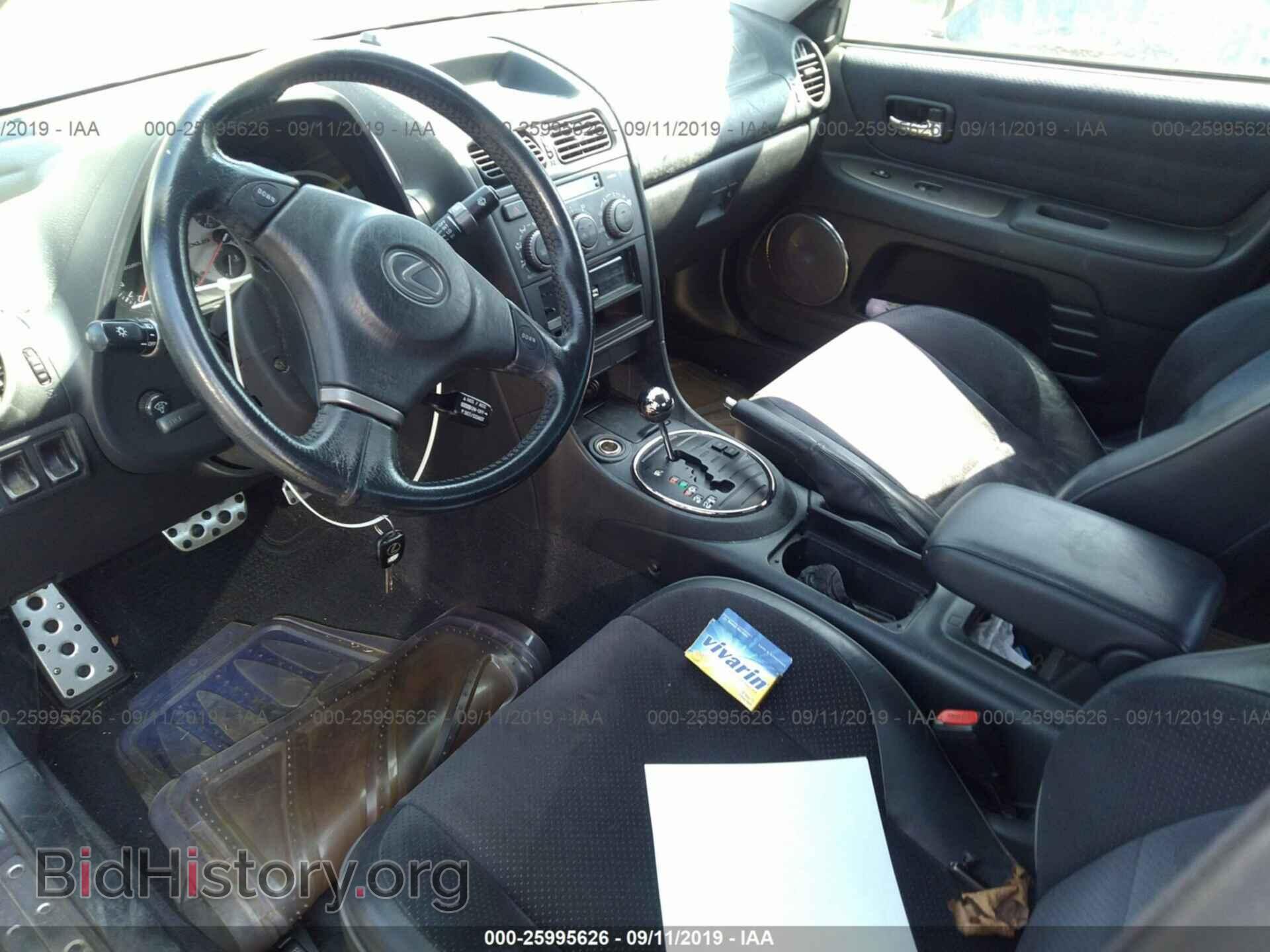2002 LEXUS IS - VIN: JTHBD192020046873 - Фото 5